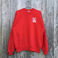 Vintage Hanes Cascade Soccer Crewneck Sweatshirt Big Logo