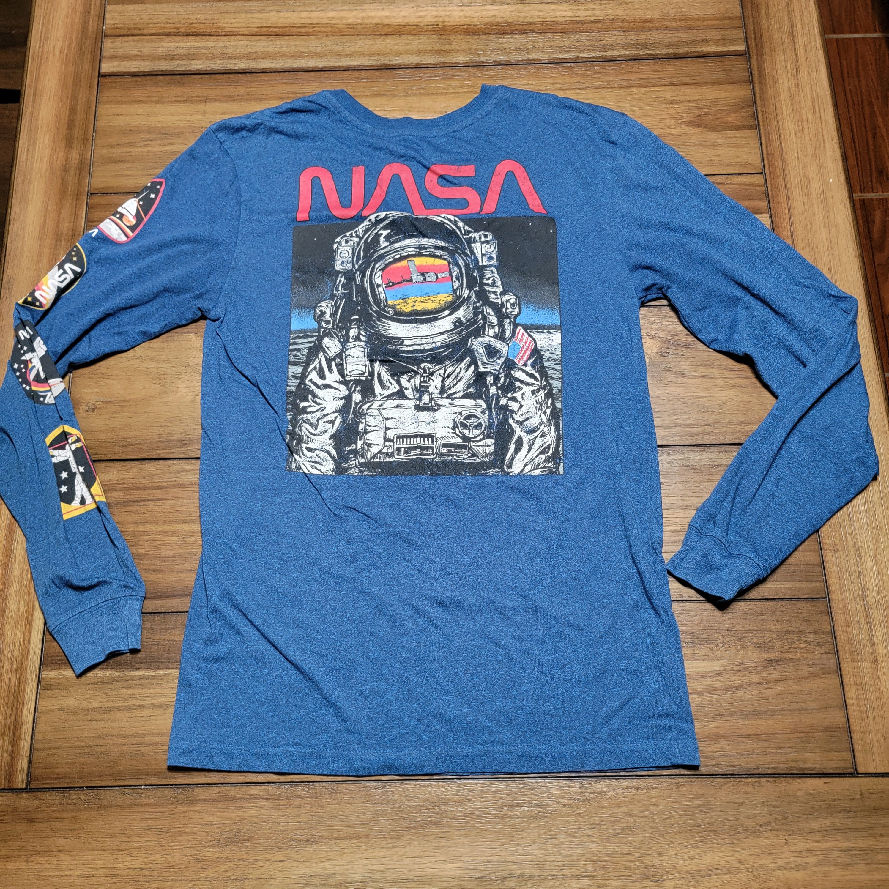 Other Fifth Sun Ls Tee Nasa Graphic On Back Arm Size Small