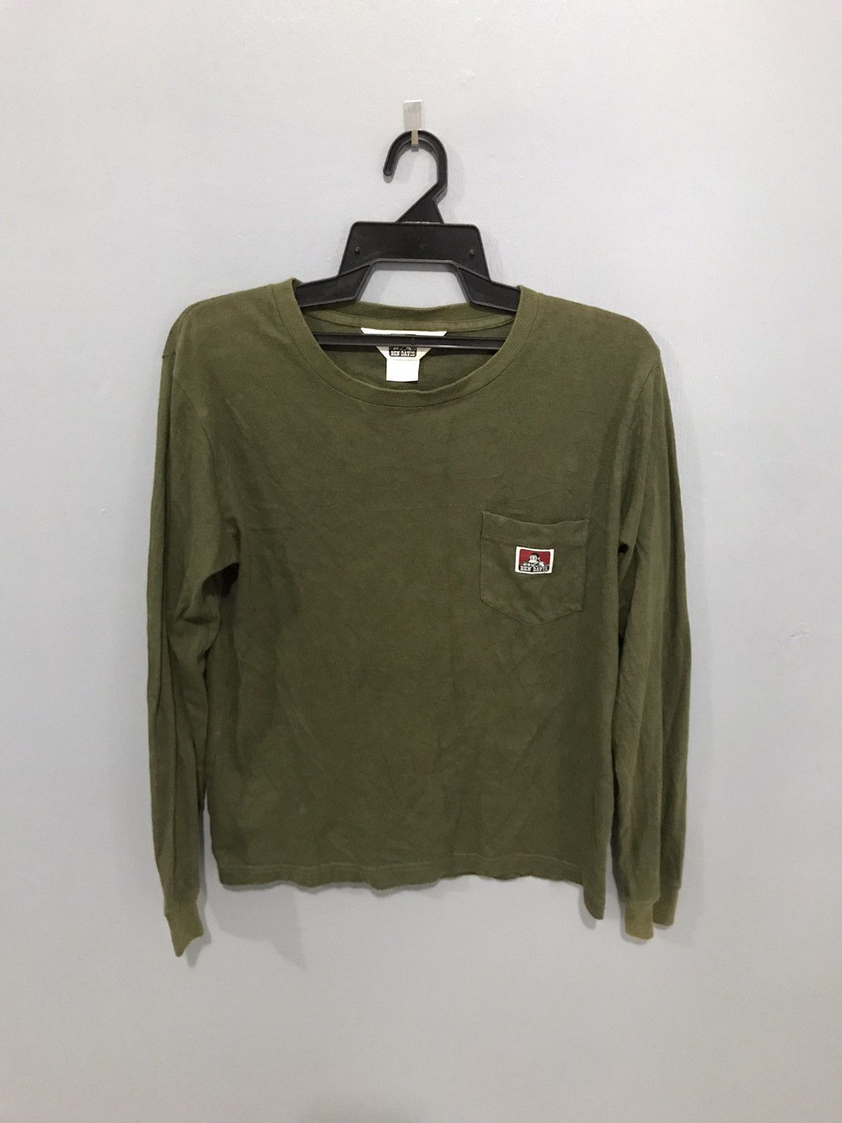 Davis Ben Davis Long Sleeve Pocket T Shirt