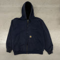 Vintage Carhartt Zip Up Thermal Hoodie