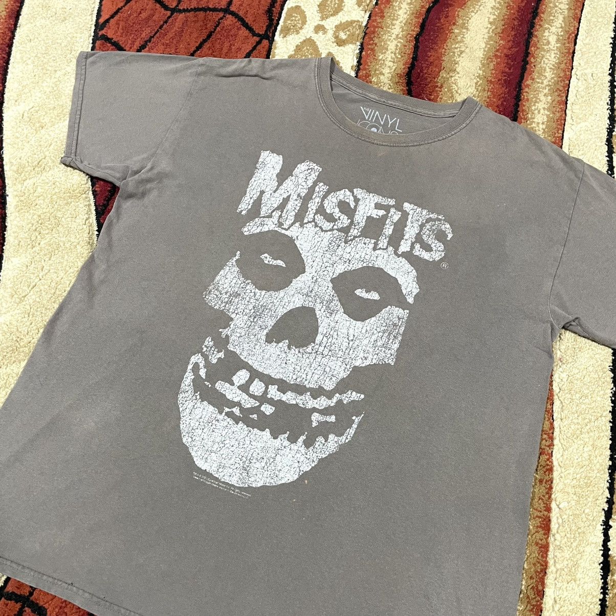 Band Tees Thrashed Faded Misfits Band Rare T Shirt Hoodie, Sweatshirt | FlexRushtees.com