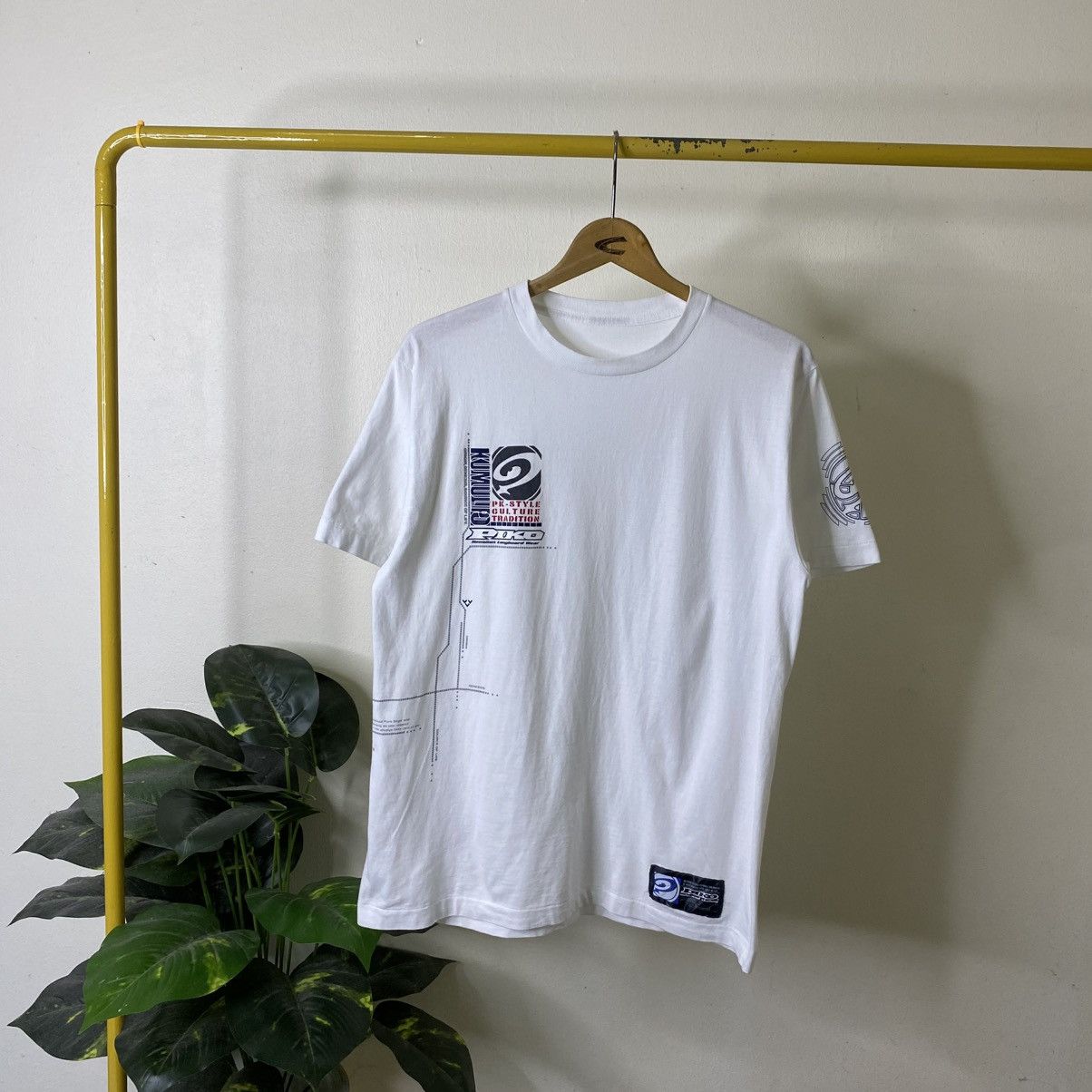 Vintage Y2k Piko Surf Robotic Graphic T Shirt