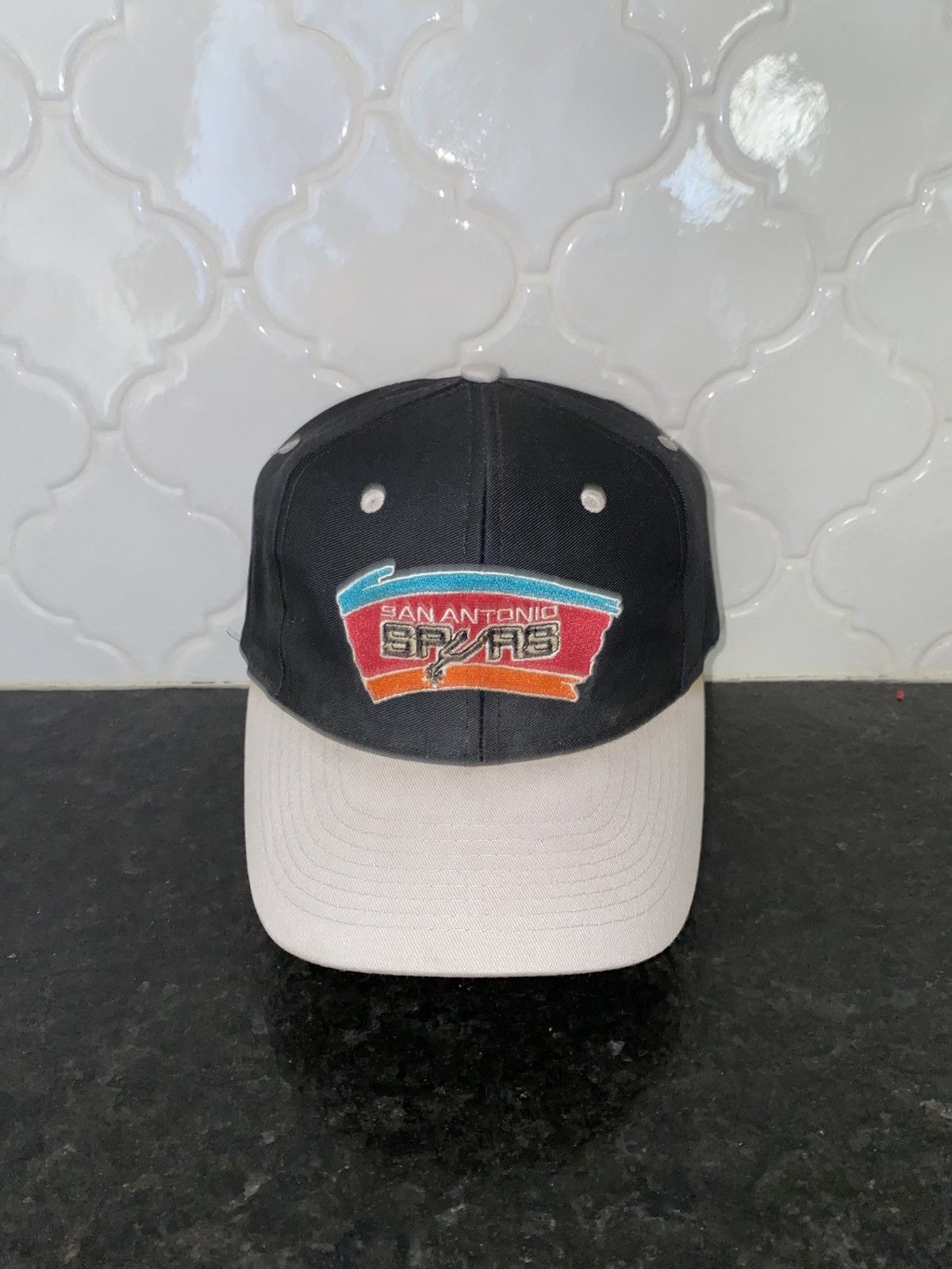 Logo Athletic Vintage 90s Logo Athletic San Antonio Spurs Wool Snapback