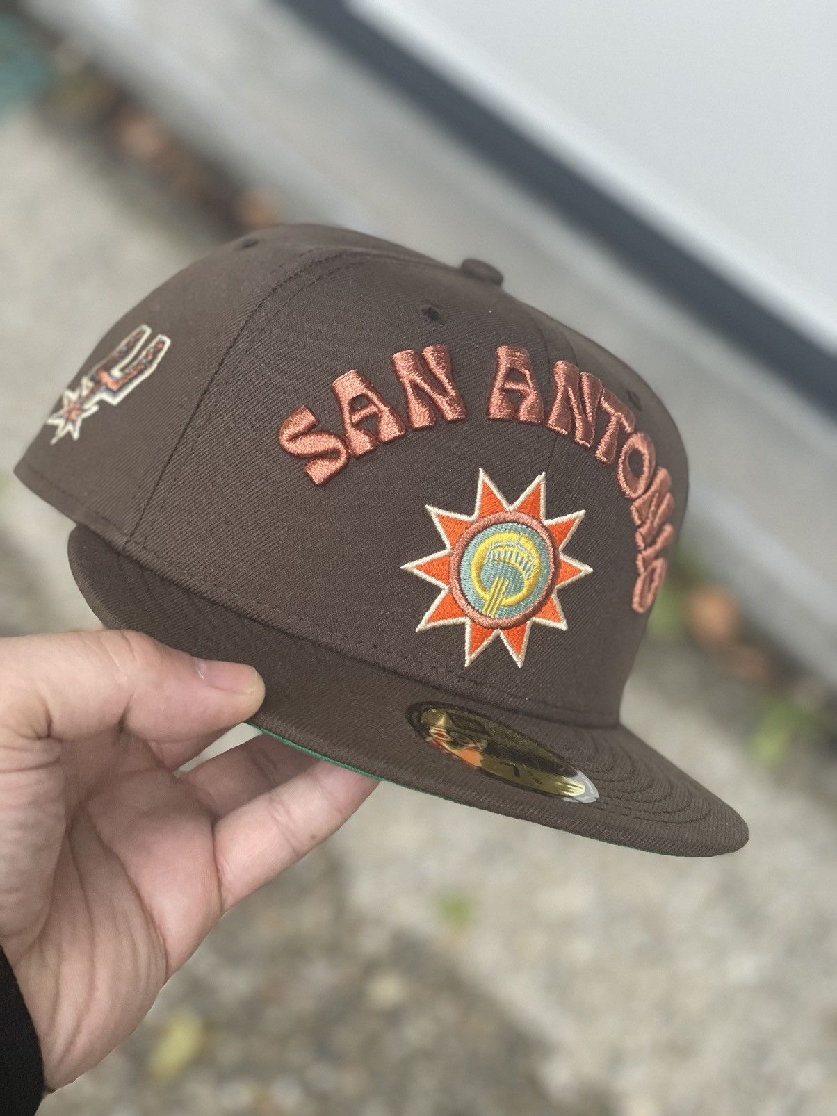 Topperz New Era 59fifty San Antonio Spurs Size 7 1 8