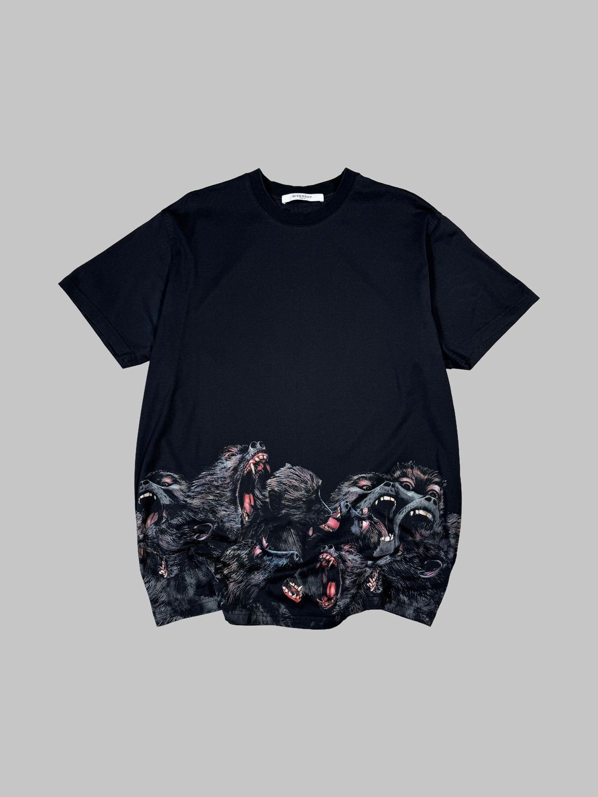 Givenchy Screaming Monkeys 2017 Print T Shirt M Oversized