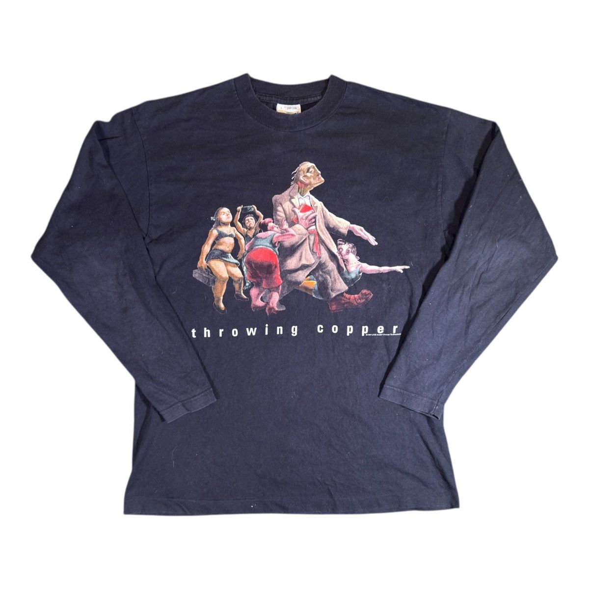 Other Live Throwing Copper 90s Longsleeve Screen Stars L