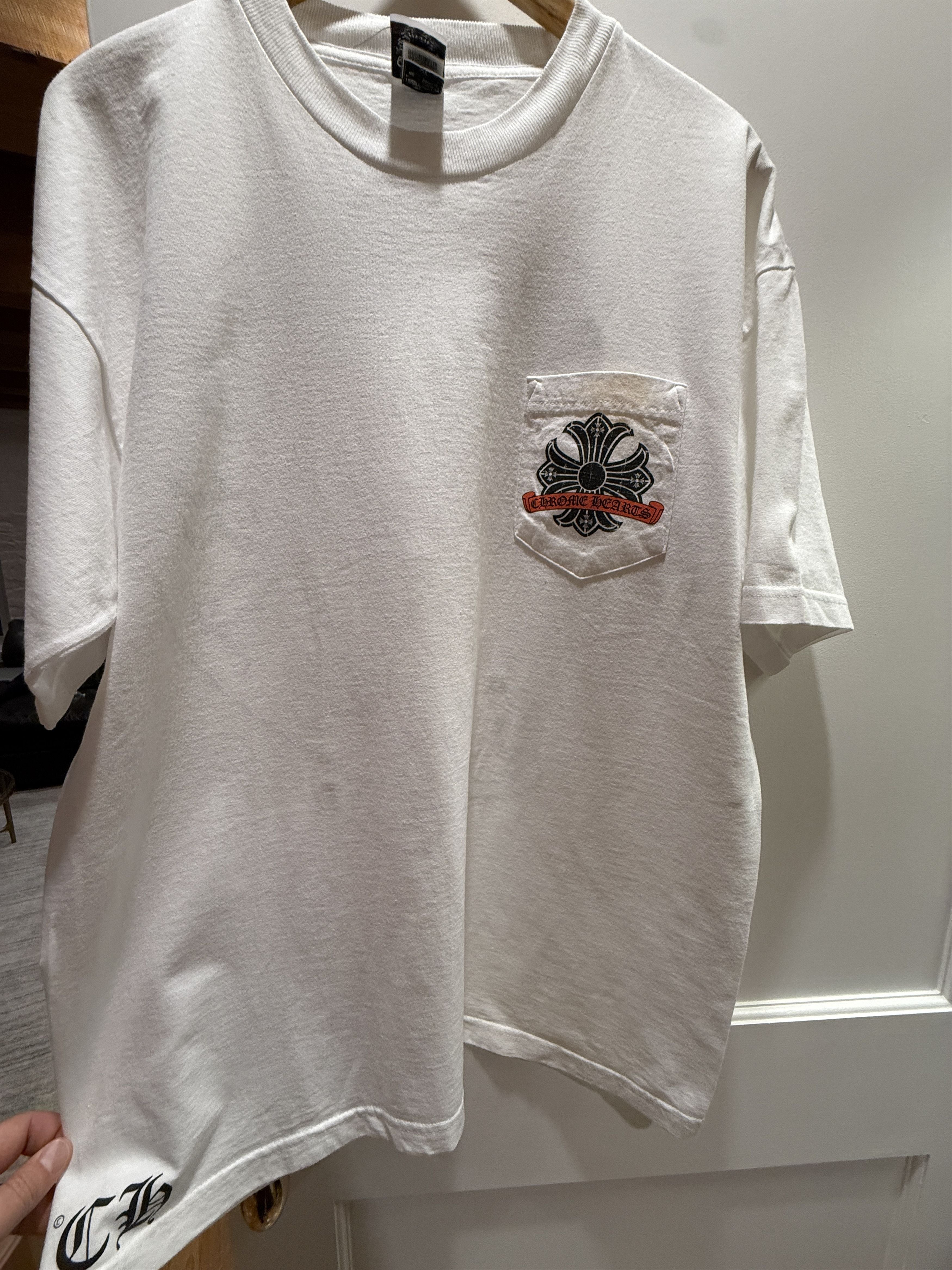 Hearts Chrome Hearts T Shirt White Size Xl Hoodie, Sweatshirt | FlexRushtees.com