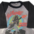 Vintage Vtg 80s Ted Nugent Weekend Warriors Raglan Tour Tee T Shirt