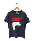 Vintage Faded Fila Y2k Big Logo Very Rare Tee Hoodie, Sweatshirt | FlexRushtees.com