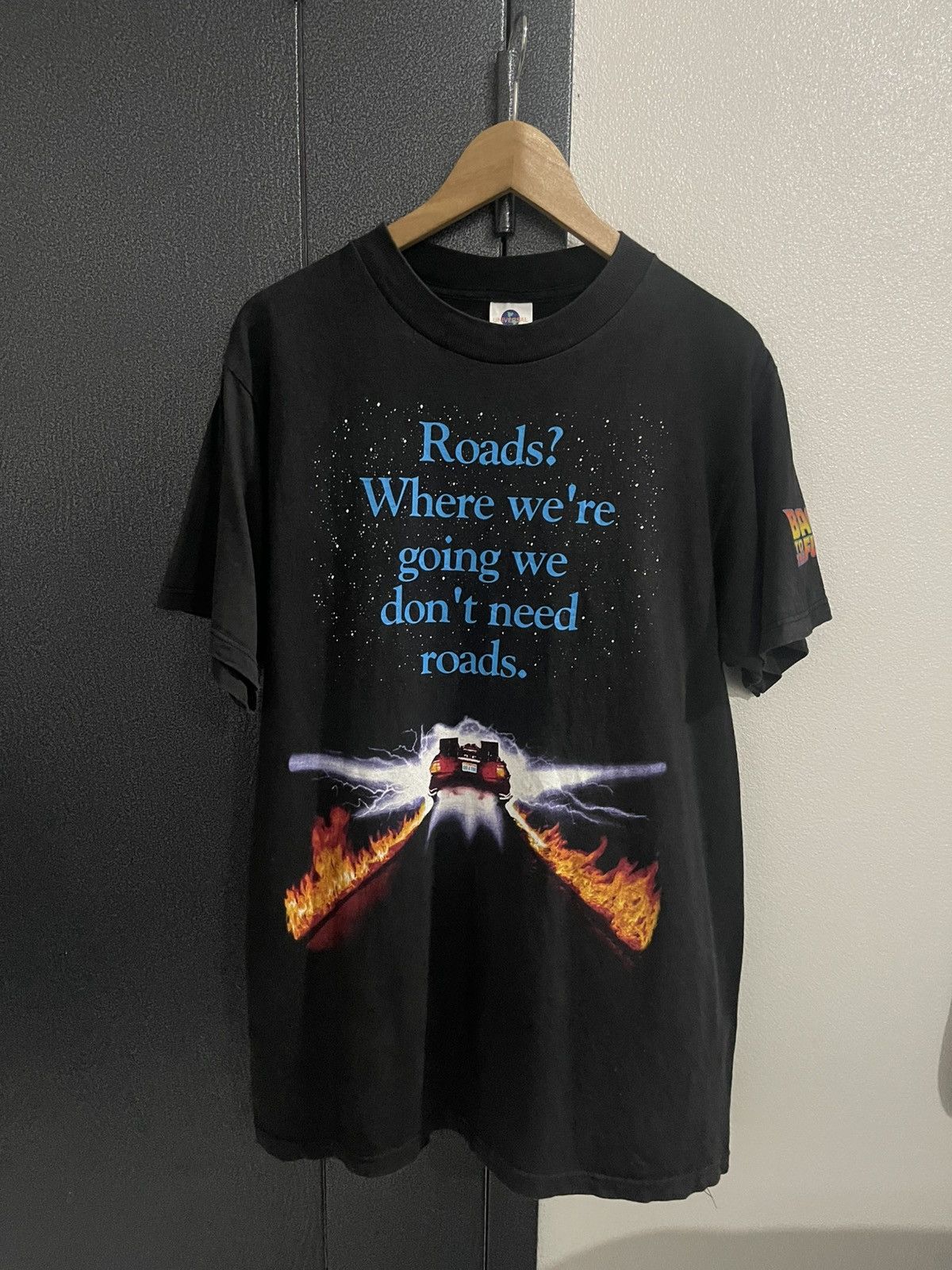 Universal Studios Vintage 90 S Back To The Future Movie Promo T Shirt