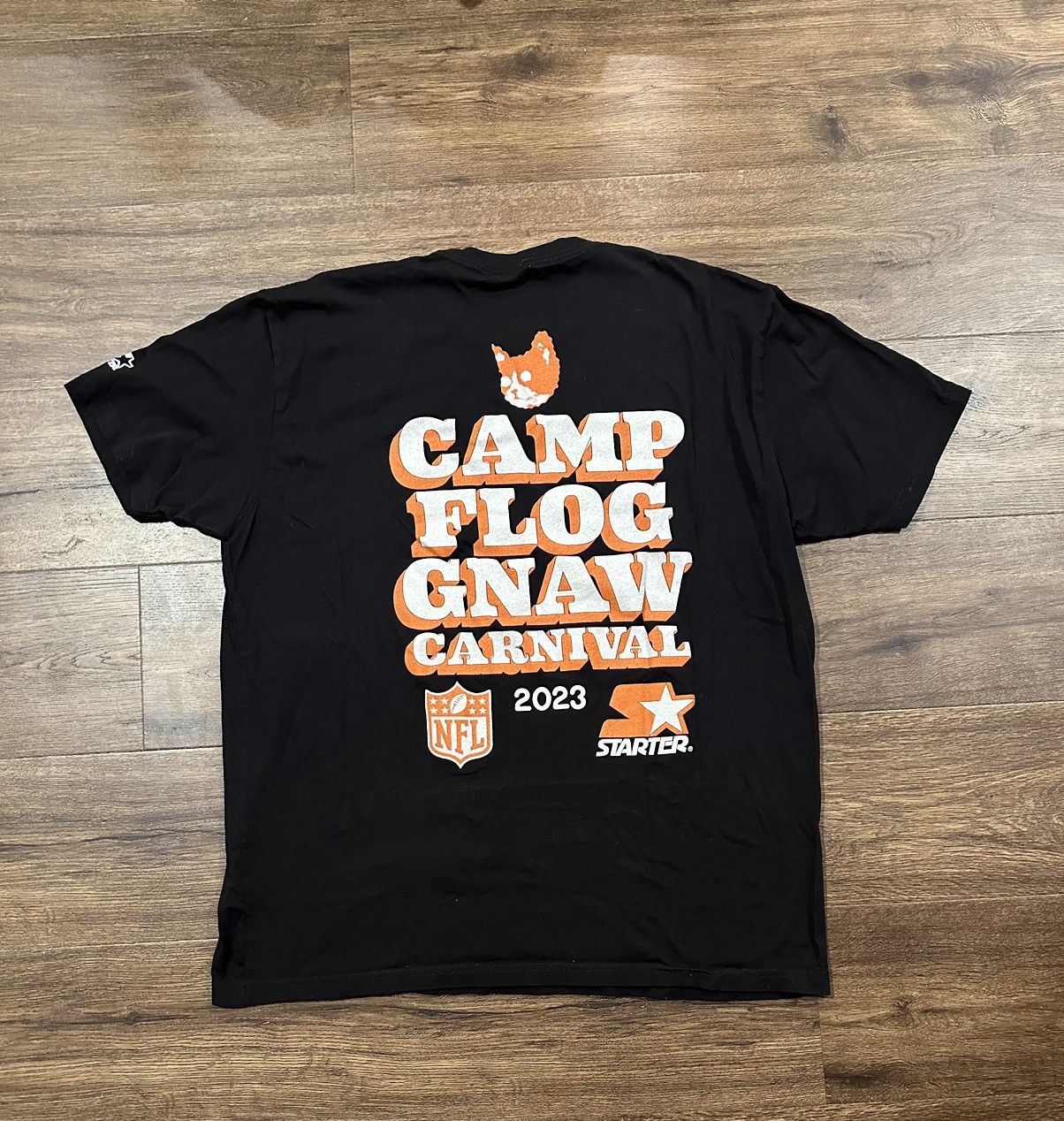 Starter Camp Flog Gnaw Starter Staff T Shirt Hoodie, Sweatshirt | FlexRushtees.com