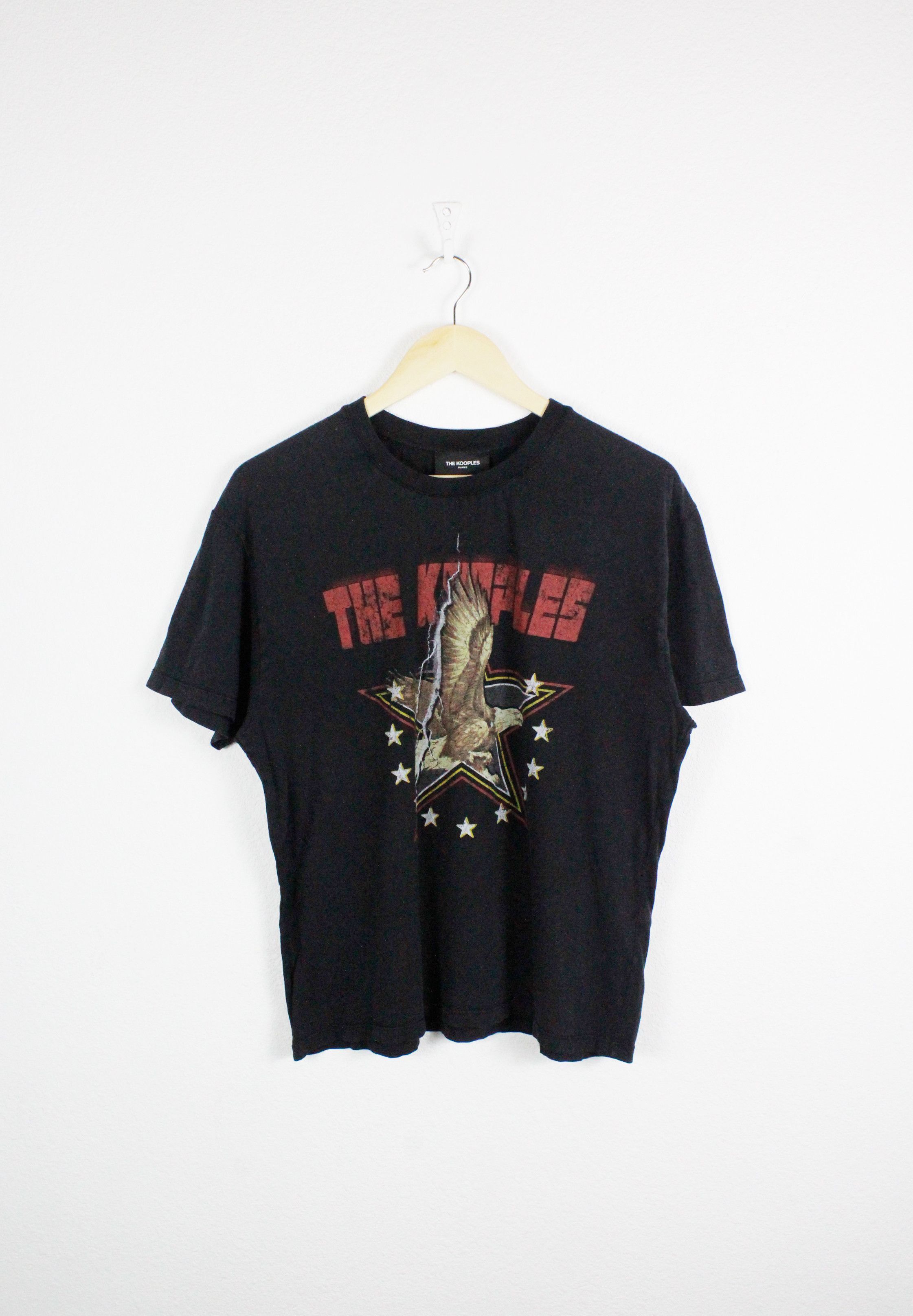 Kooples The Kooples Eagle Logo Graphic Print Tee T Shirt
