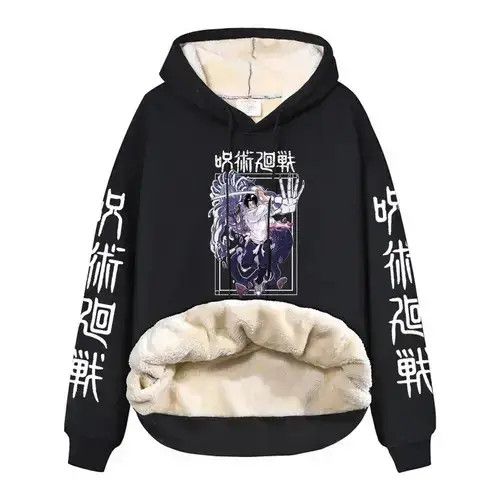 Other Gojo Satoru Warm Hoodie Winter Jujutsu Kaisen