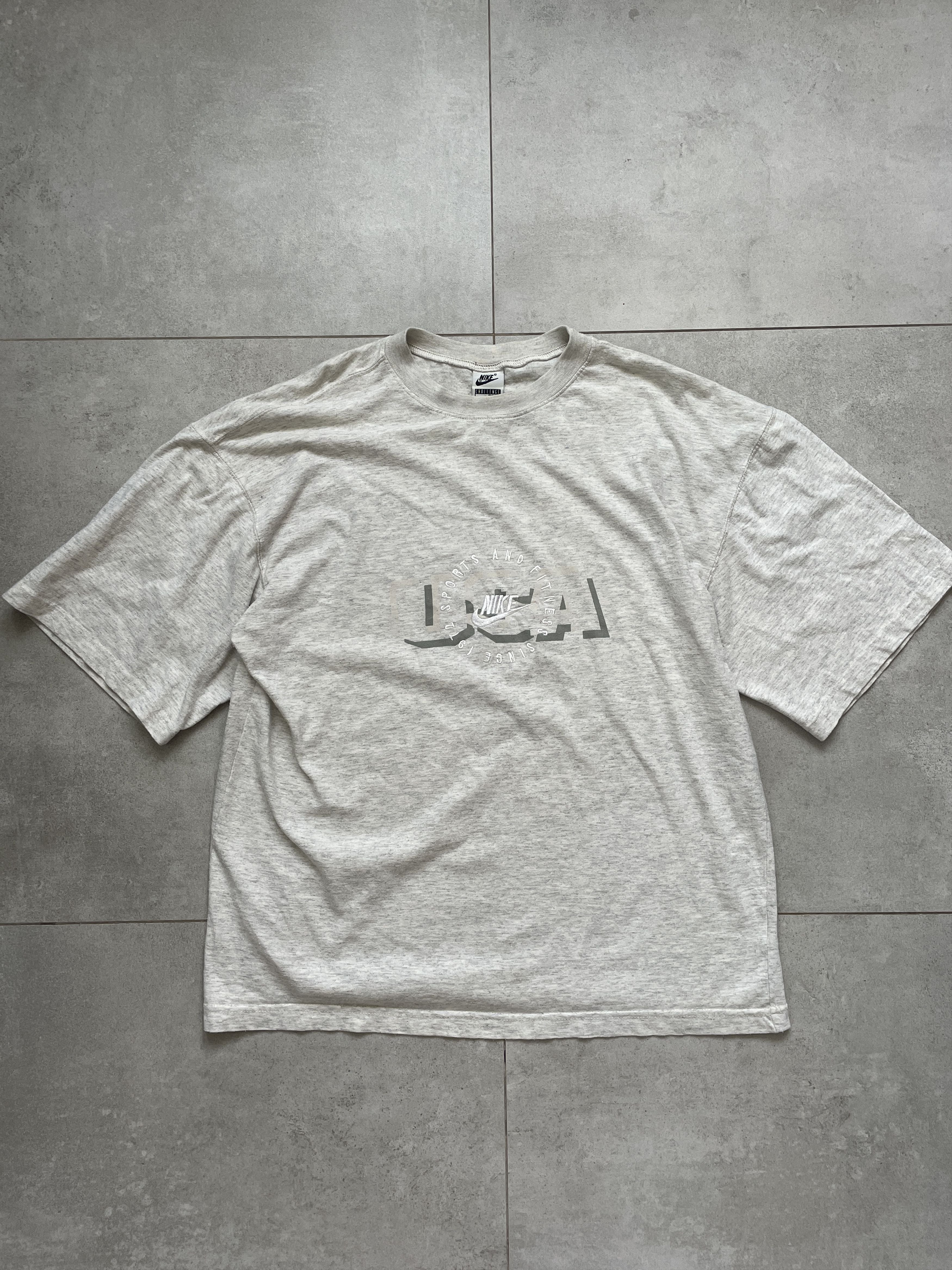 Vintage 90s Grey Challenge Court Agassi Usa Boxy Tee Hoodie, Sweatshirt | FlexRushtees.com