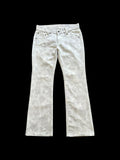 If Six Was Nine 2000s Semanticdesign Cream Bleached Pant