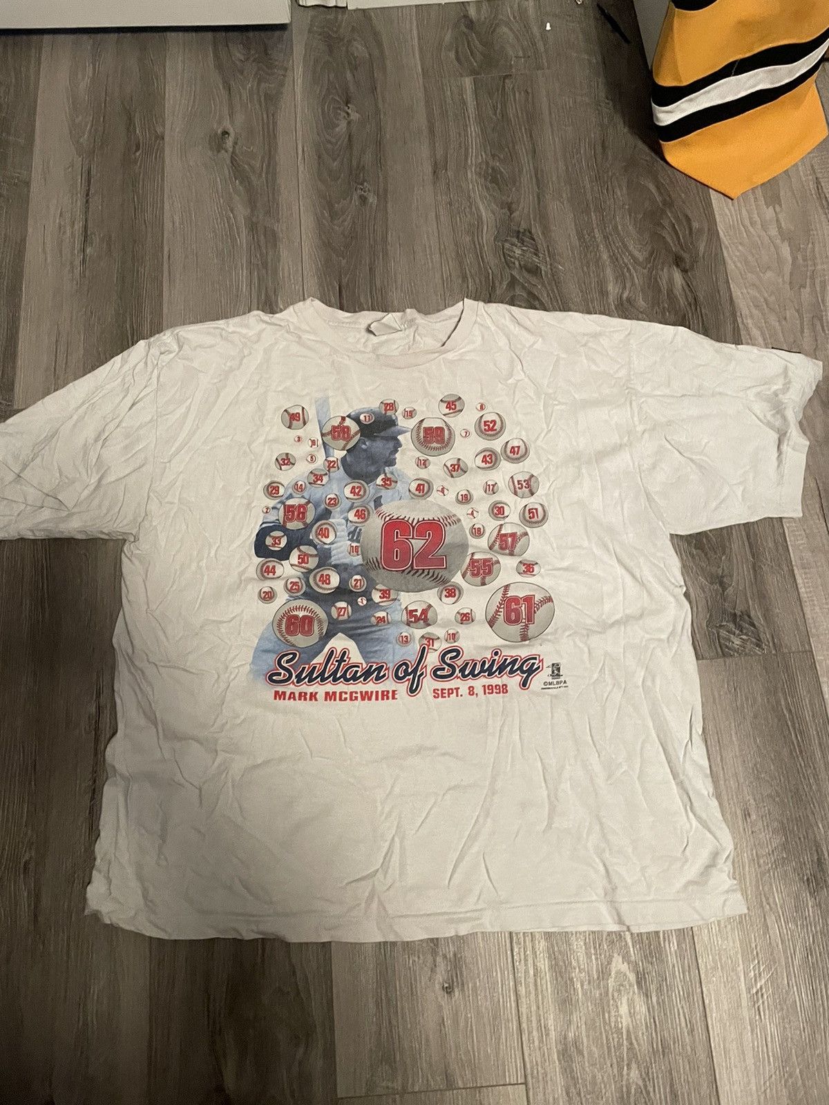 Starter X Vintage Mark Mcgwire Sultan Of Swing 62 Hr Starter Tee