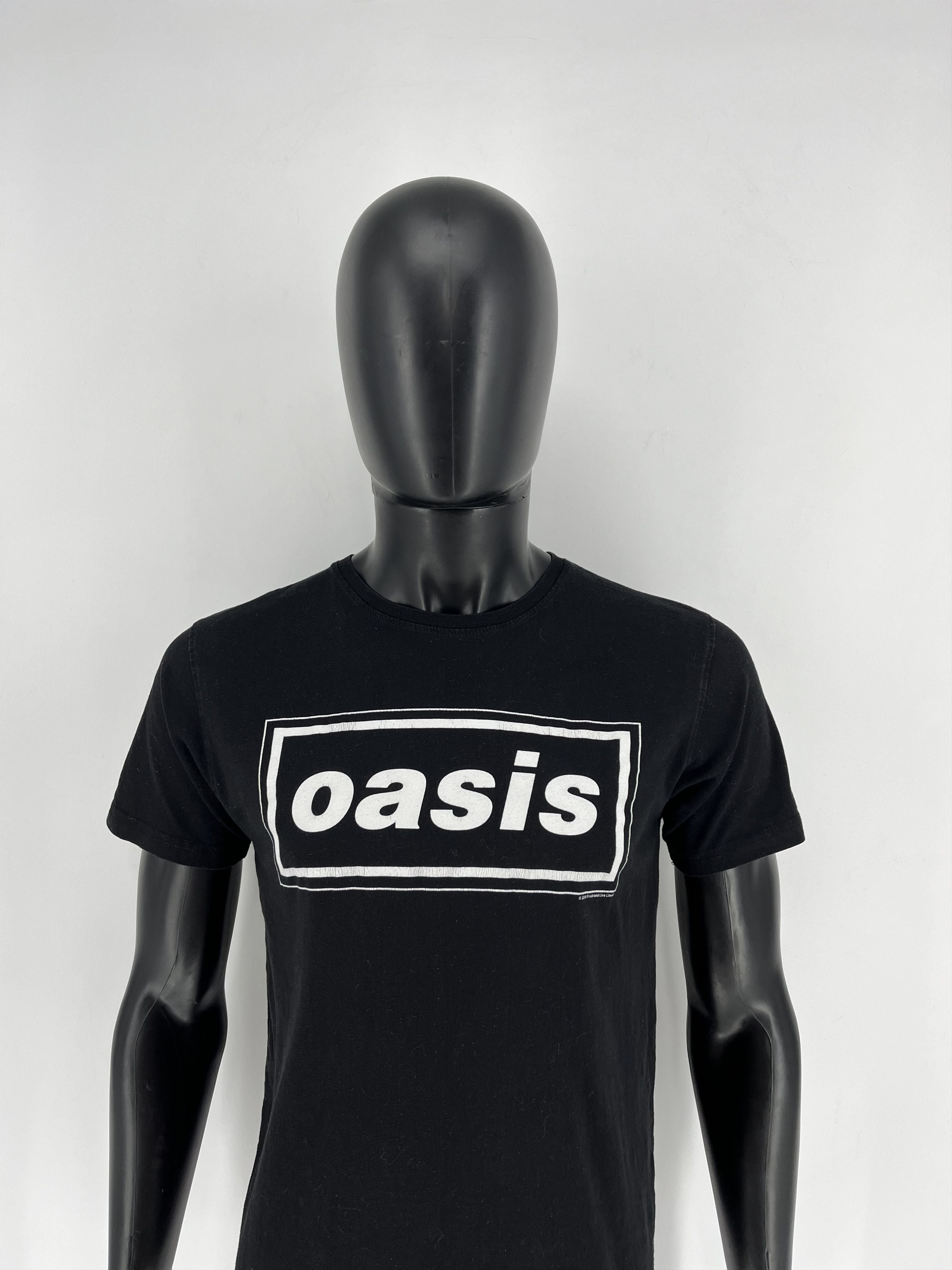 Vintage Oasis Y2k Box Logo Sky White T Shirt Hoodie, Sweatshirt | FlexRushtees.com
