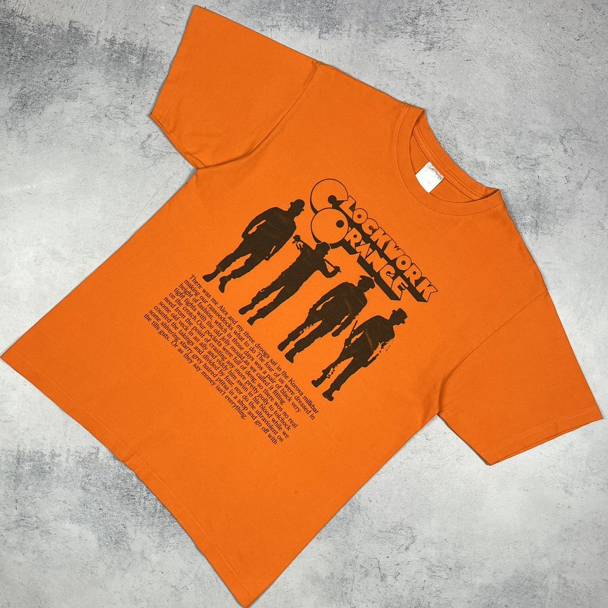 Vintage Clockwork Orange Stanley Kubrick Rare Movie Tee 00 S