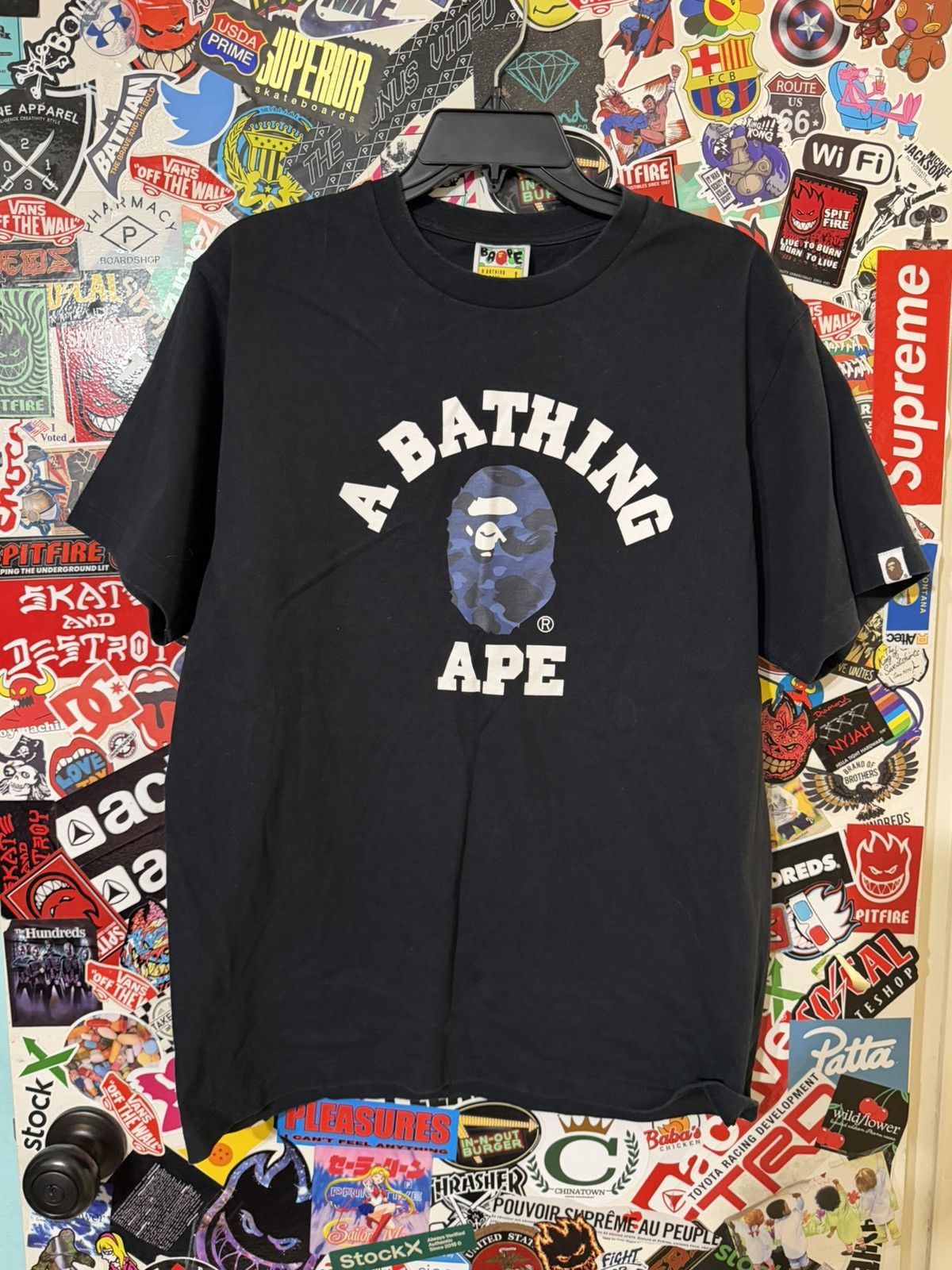 Bape Color Camo College Tee Fw22 Hoodie, Sweatshirt | FlexRushtees.com