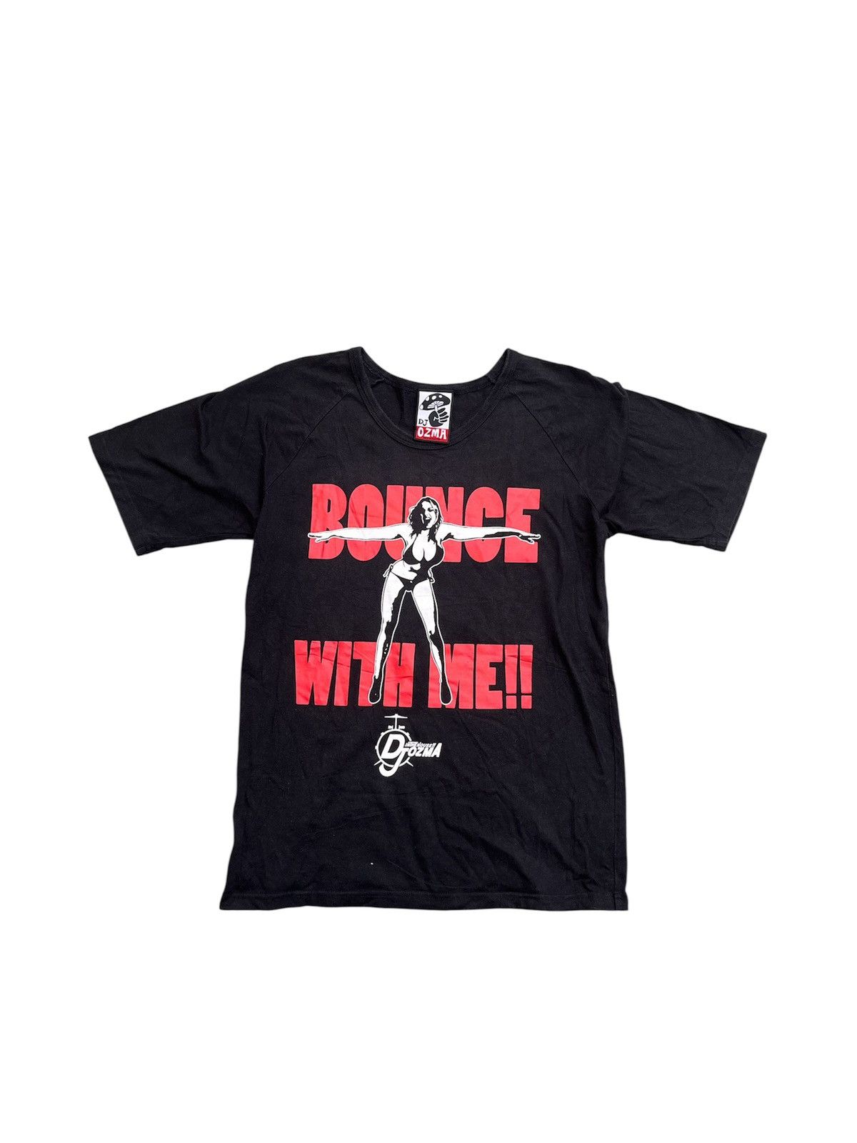 Hysteric Glamour Dj Oma Hysteric Glamour Style Tee Bounce With Mee Hoodie, Sweatshirt | FlexRushtees.com