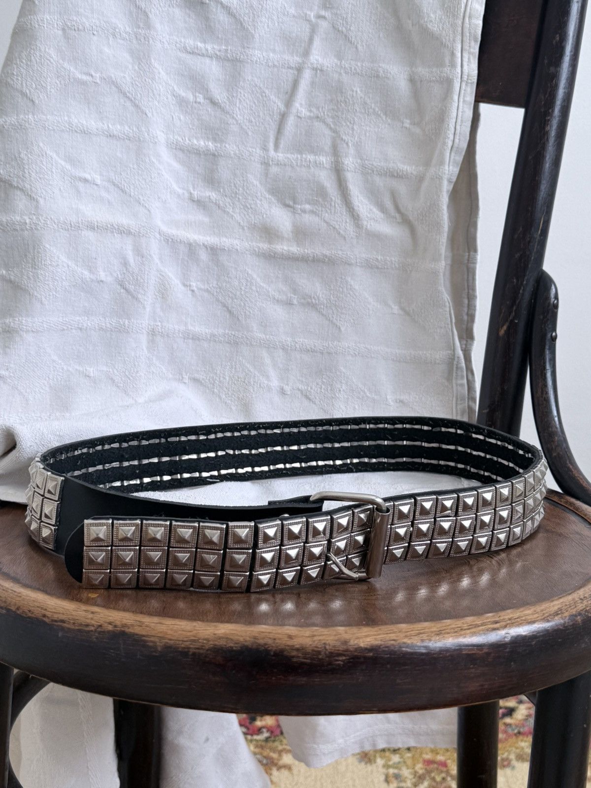 Tornado Mart Vintage Y2k Hysteric Glamour Tornado Mart Style Metal Belt