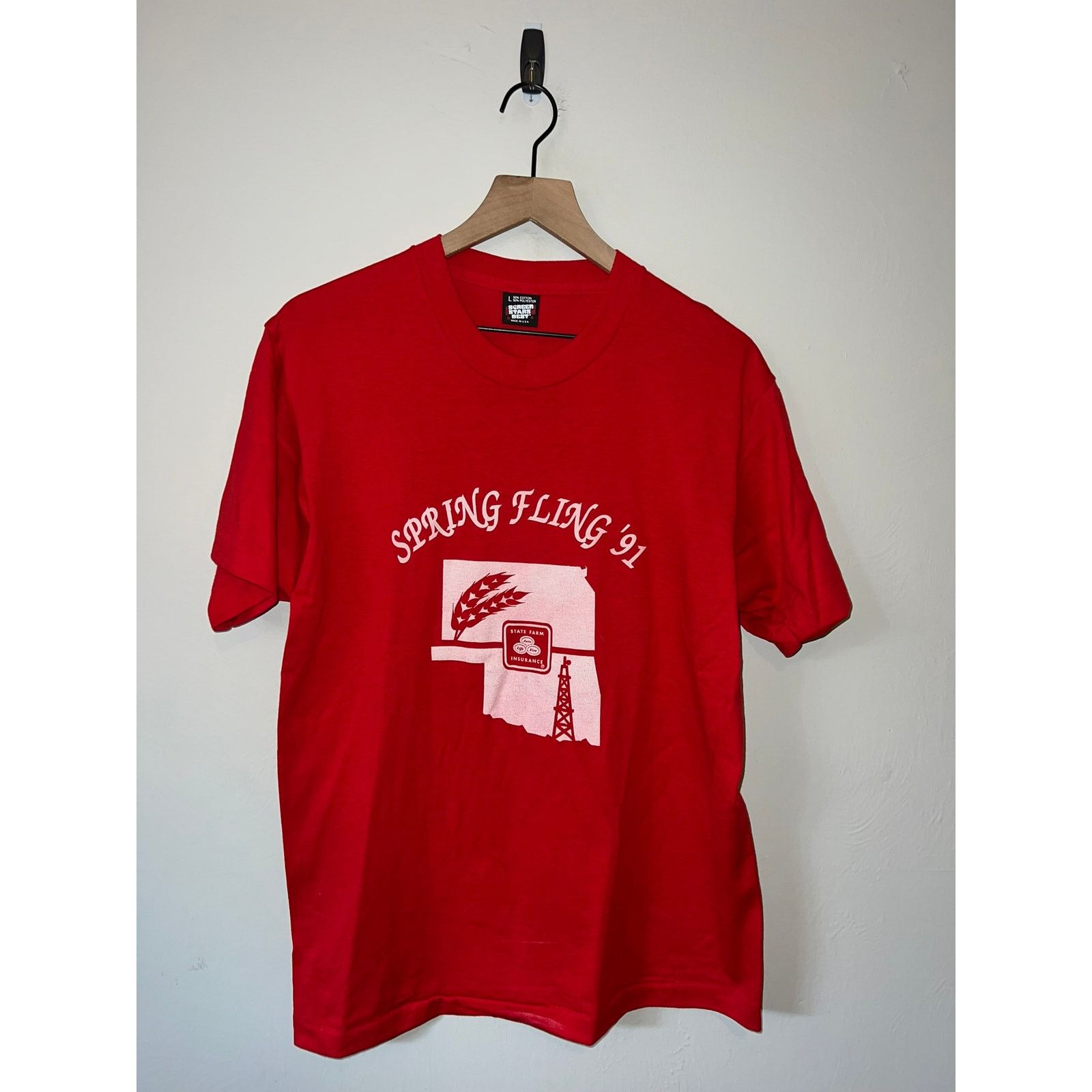 Vintage State Farm Insurance Shirt Spring Fling Tee 90s L Hoodie, Sweatshirt | FlexRushtees.com