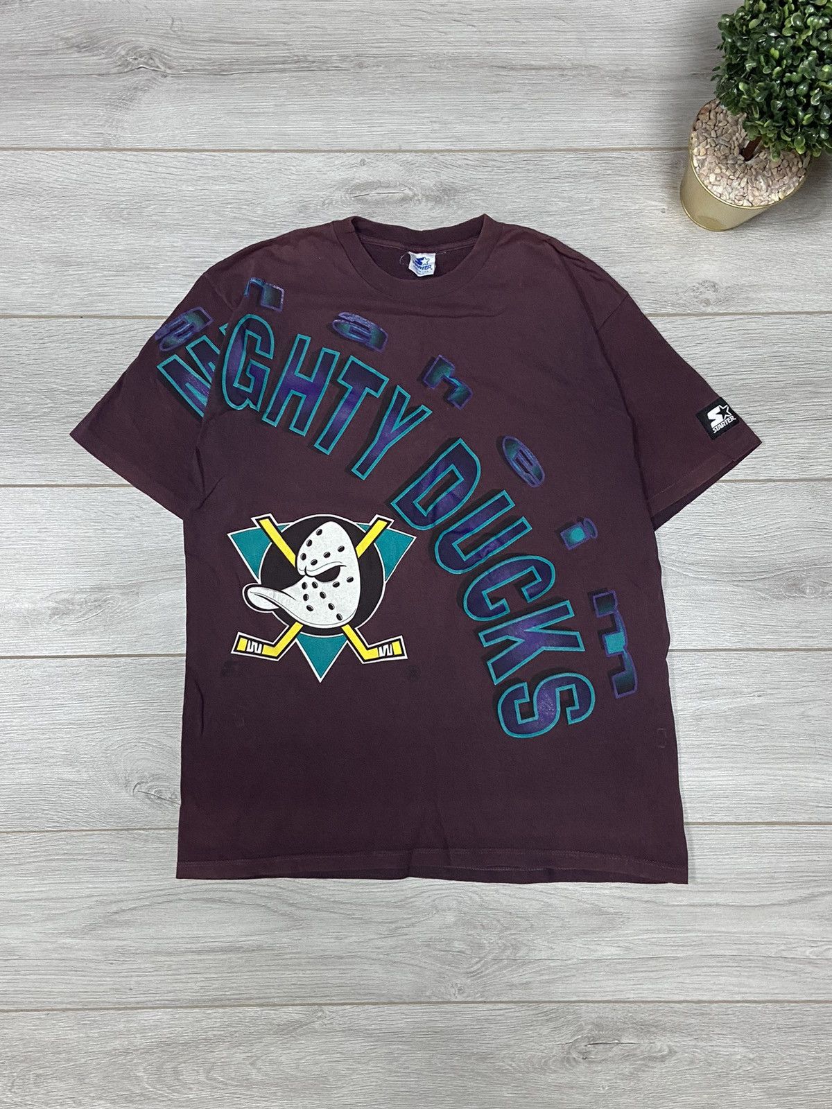Vintage Mighty Ducks Starter Usa Vintage T Shirt Hockey