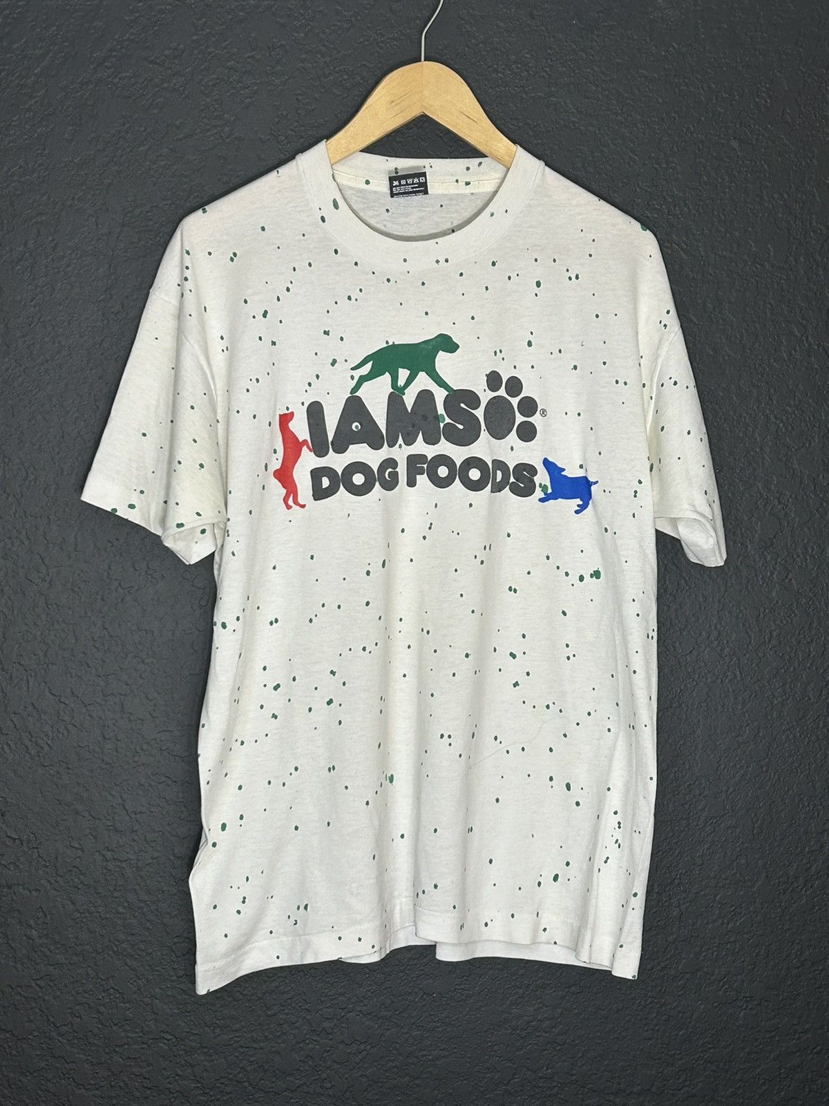 Vintage 90 S Iams Dog Food Dot T Shirt Hoodie, Sweatshirt | FlexRushtees.com