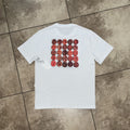 Leon Dore Aime Leon Dore Bright White Painted Baseball Tee Size Xs Hoodie, Sweatshirt | FlexRushtees.com