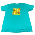 Obey Men S T Shirt Mushroom Fruit Plant Aqua Skating Shirt