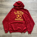 Vintage 90 S Red Jerzees Leto Soccer Hoodie