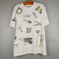 Vintage Rel E Vant Garden Illustration T Shirt 1999 Hoodie, Sweatshirt | FlexRushtees.com