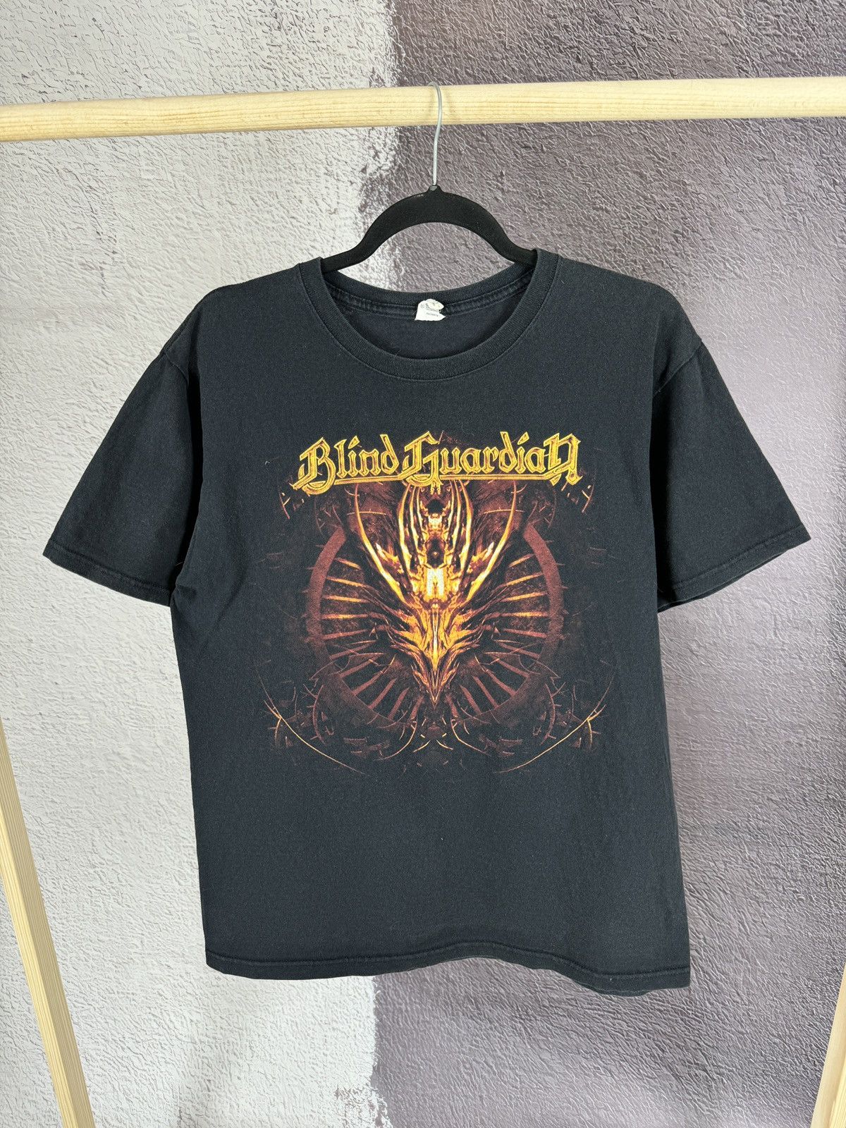 Band Tees X Vintage Anvil Blind Guardian Time To Reveal Tour 2010 Metal Band Tee