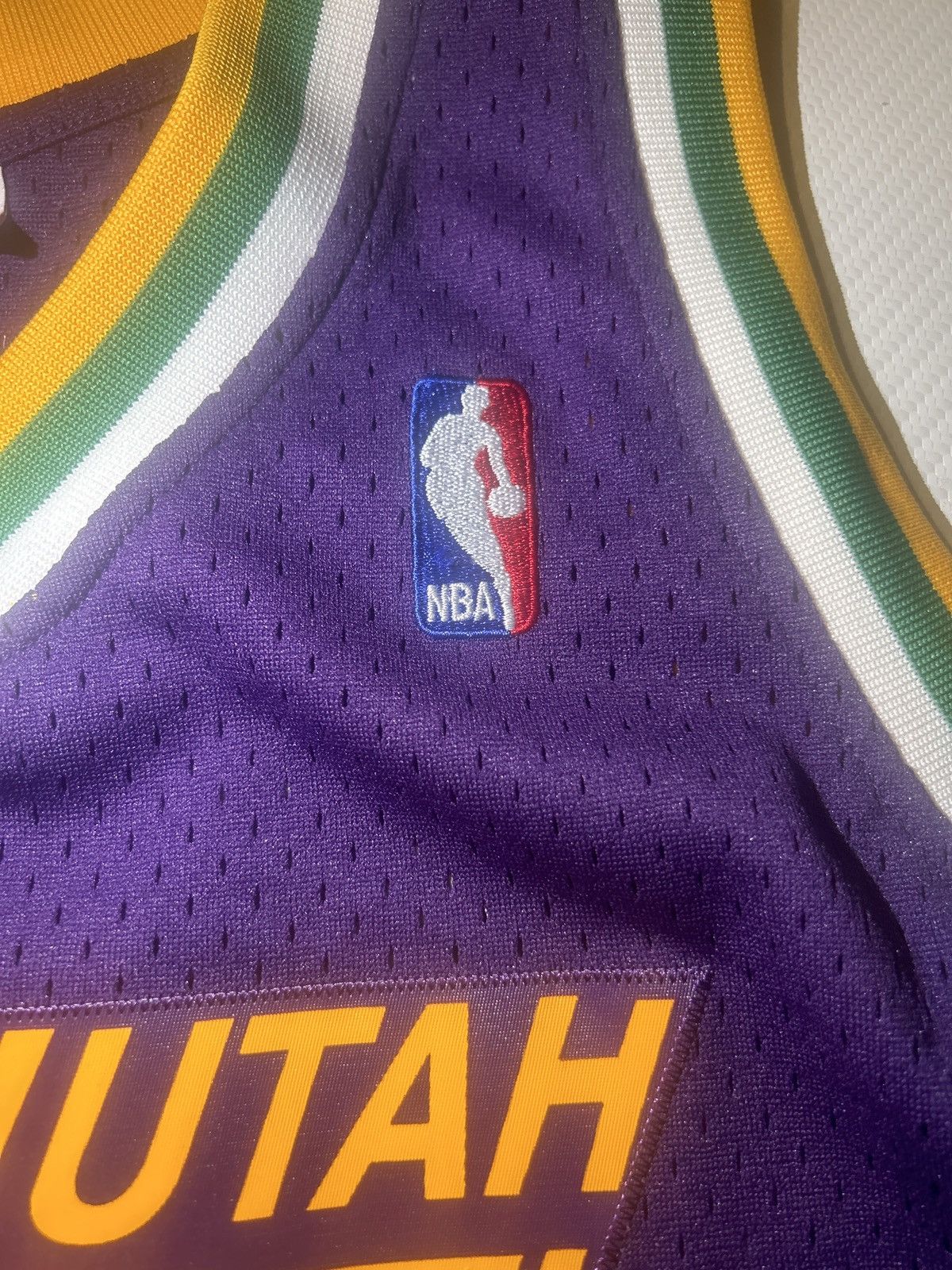Mitchell Ness Utah Jazz Karl Malone Vintage Mitchell And Ness Jersey