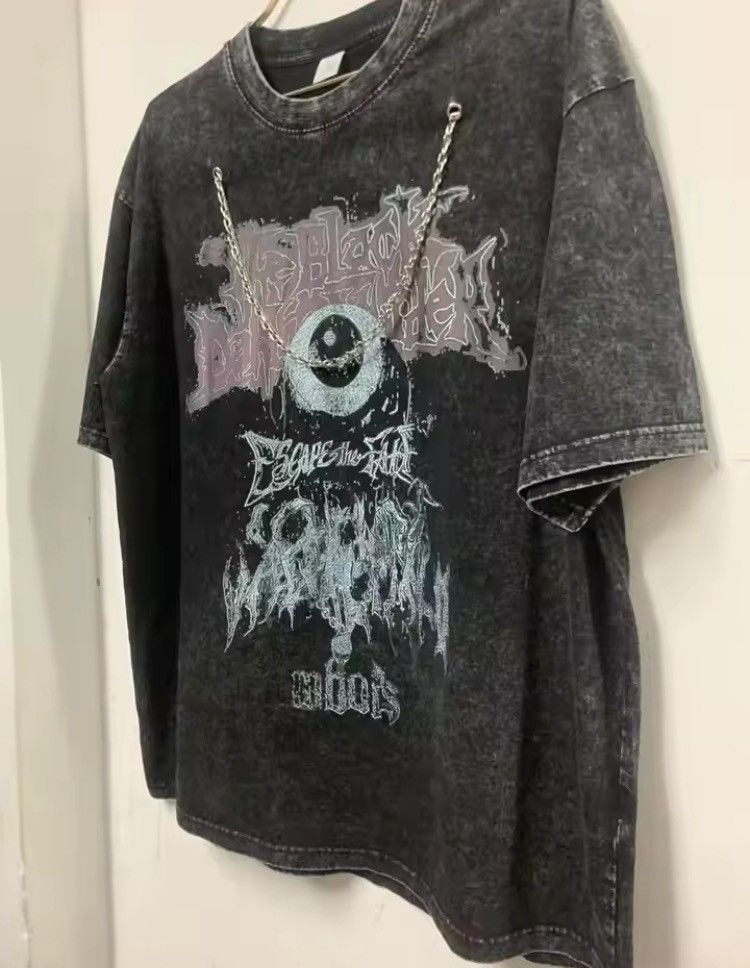 Japanese Brand The Evil Eye Ball Tshirt Scary Retro Graphic Tees Tops Hoodie, Sweatshirt | FlexRushtees.com