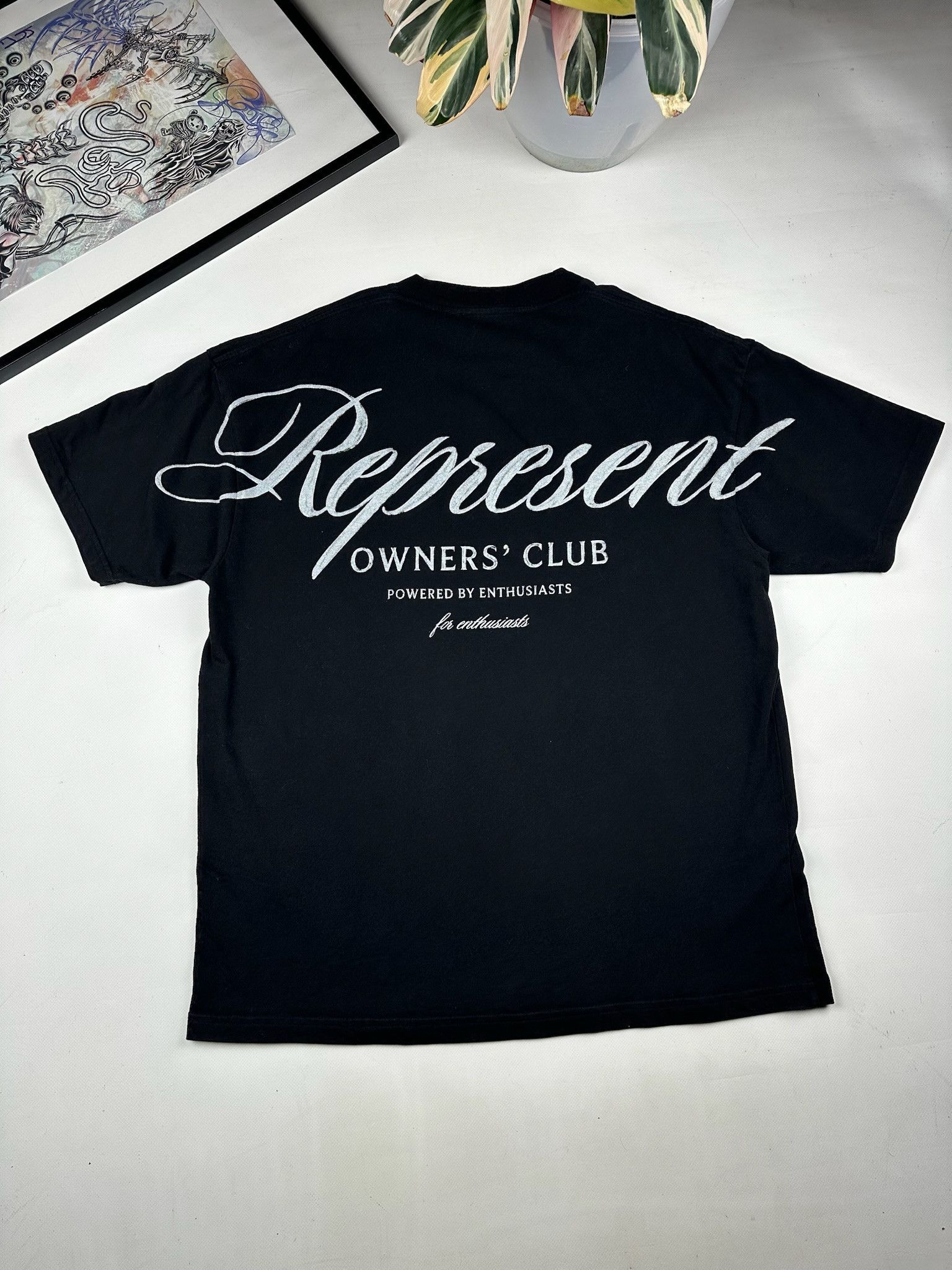 Clo Black Represent Tee Hoodie, Sweatshirt | FlexRushtees.com