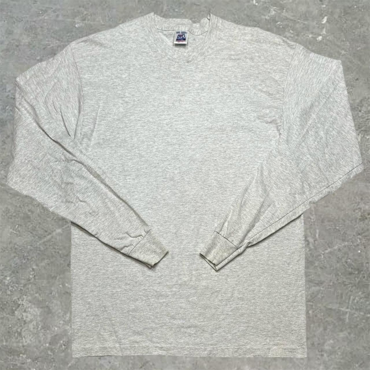 Vintage True 80 S 90 S Vintage Bvd Premium Long Sleeve Blank Tee Xxl