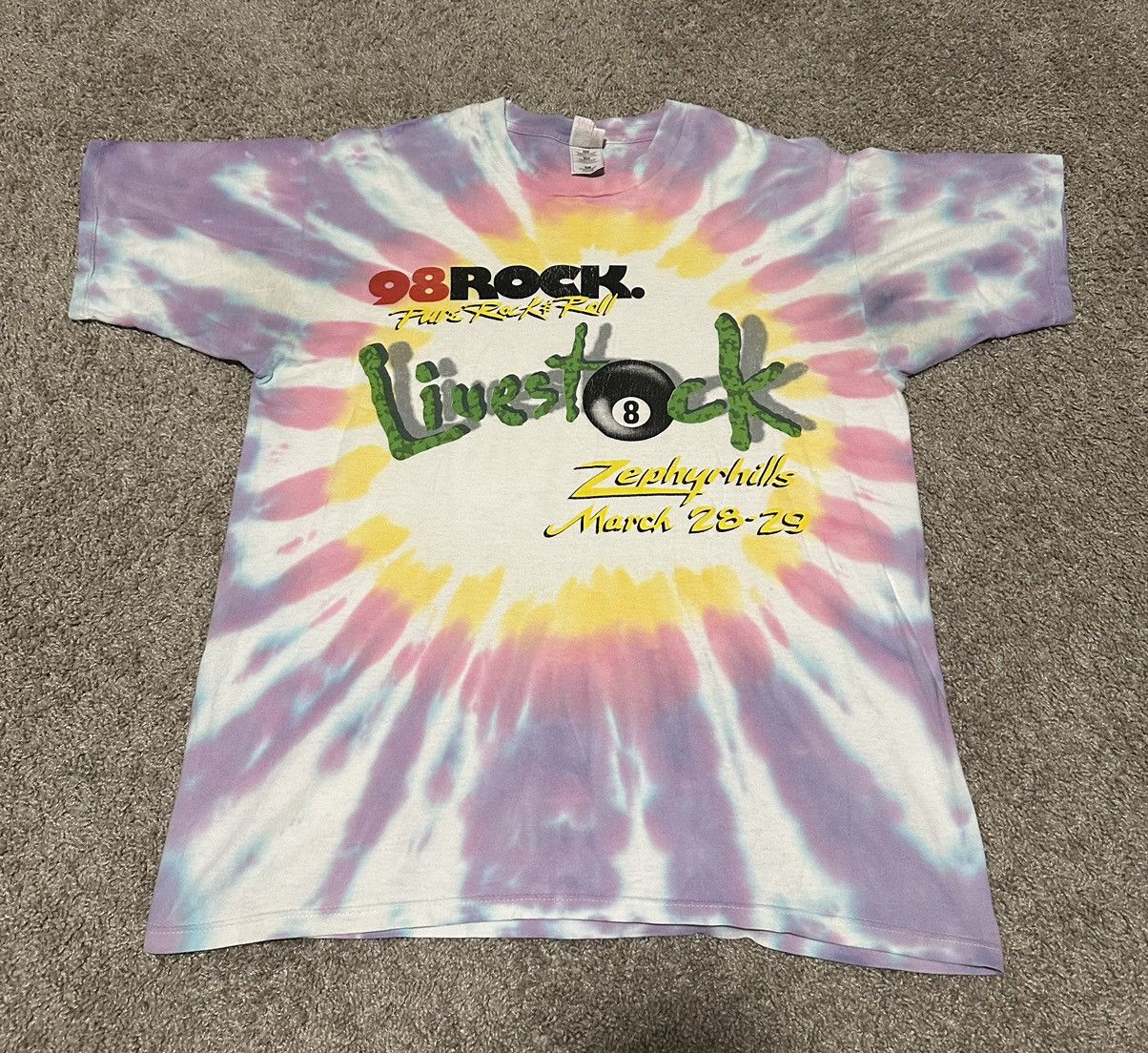 Vintage Livestock 1998 Concert T Shirt Size Xl Limp Bizkit Hoodie, Sweatshirt | FlexRushtees.com