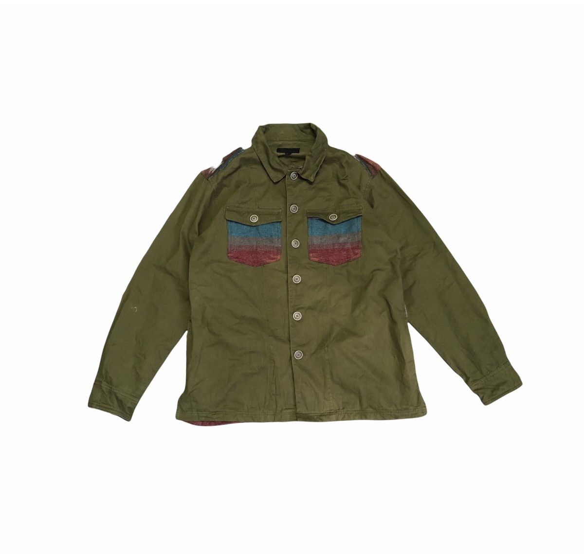 Japanese Brand Anti Ballistic Navajo Flannel Nice Design