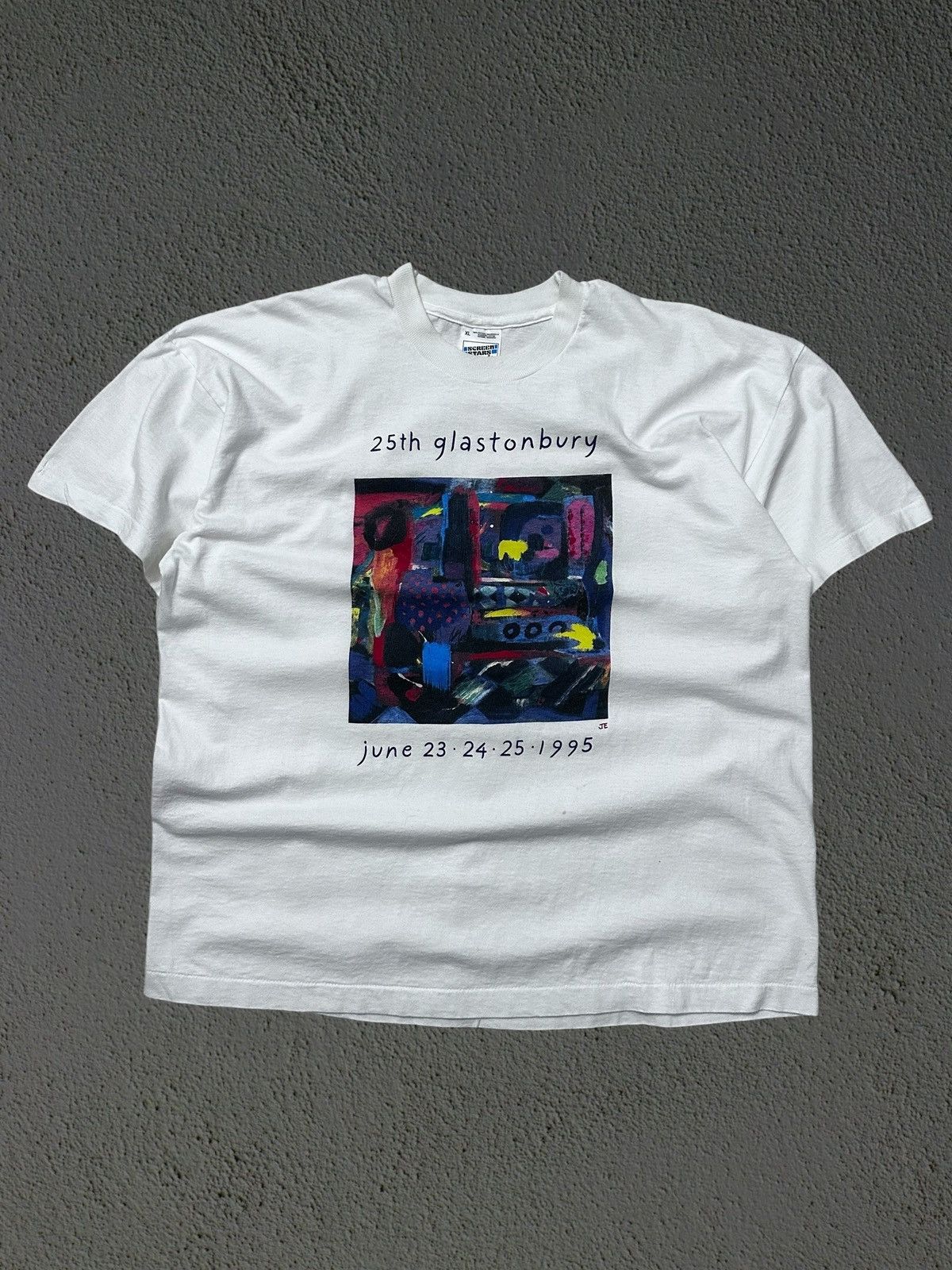 Vintage 90s Glastonbury T Shirt Xl Oasis Massive Attack Rare Hoodie, Sweatshirt | FlexRushtees.com