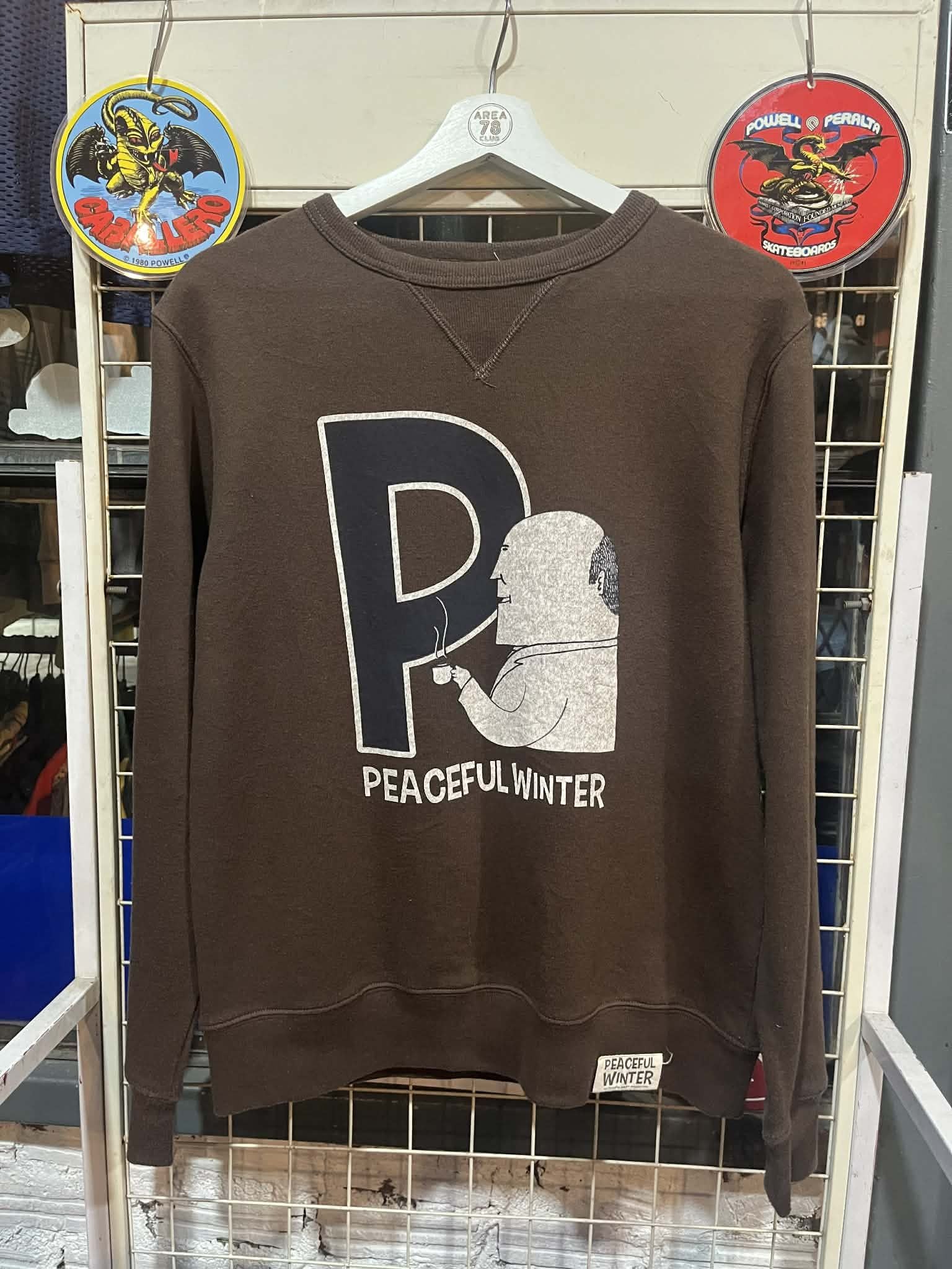 Japanese Brand Peaceful Puppet Akimoto Tsukue Winter Sweatshirt T-Shirts, Hoodie | FlexRushtees.com