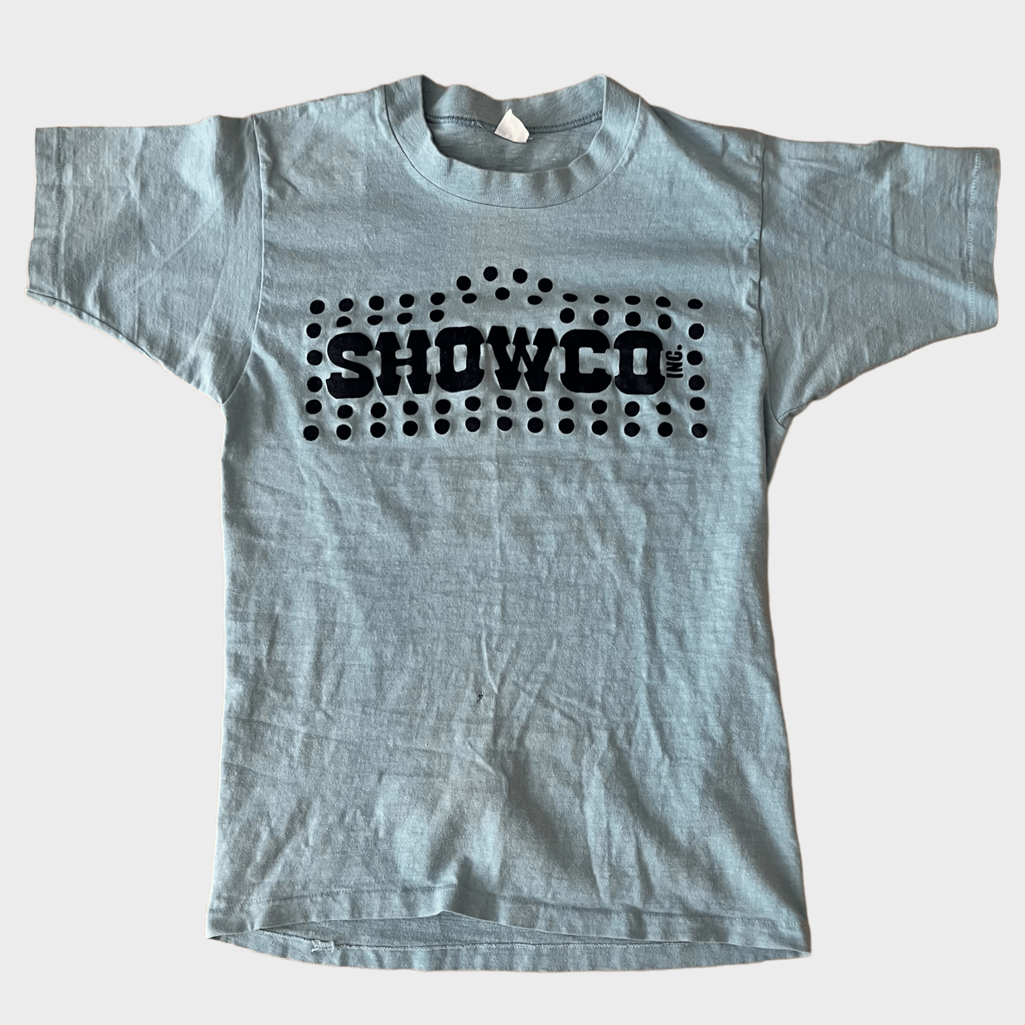 Vintage 1978 Showco Genesis Tour Crew Vintage Band Rock Shirt 70s