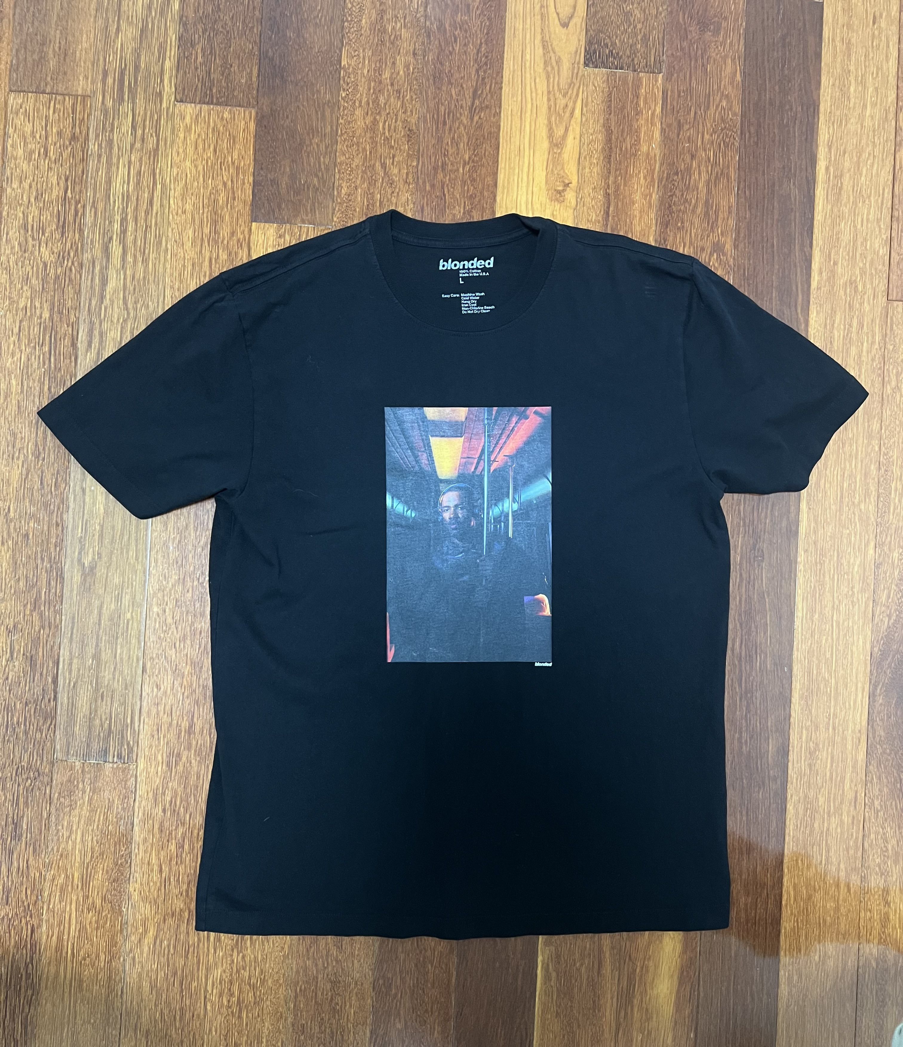 Ocean 2021 Frank Ocean Subway Tee Black Large