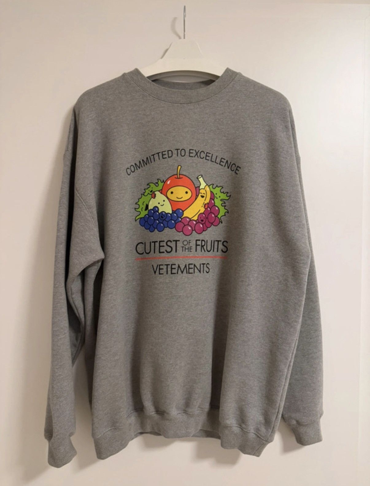 Vetements Cutest Of The Fruit Sweater T-Shirts, Hoodie, Sweatshirt | FlexRushtees.com