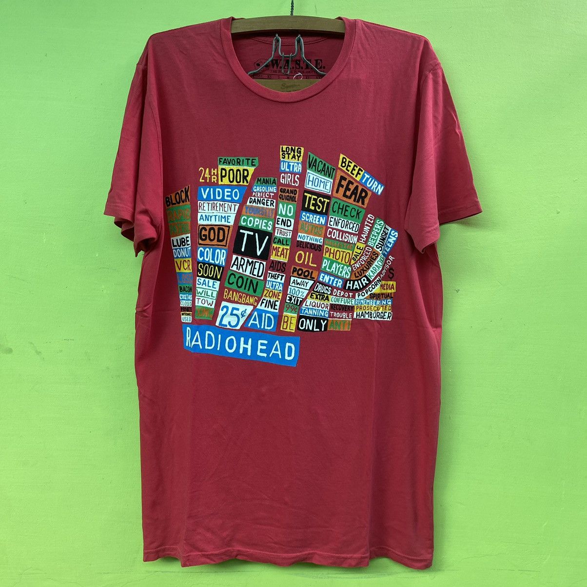 Band Tees Radiohead Hail To The Thief Tee Hoodie, Sweatshirt | FlexRushtees.com