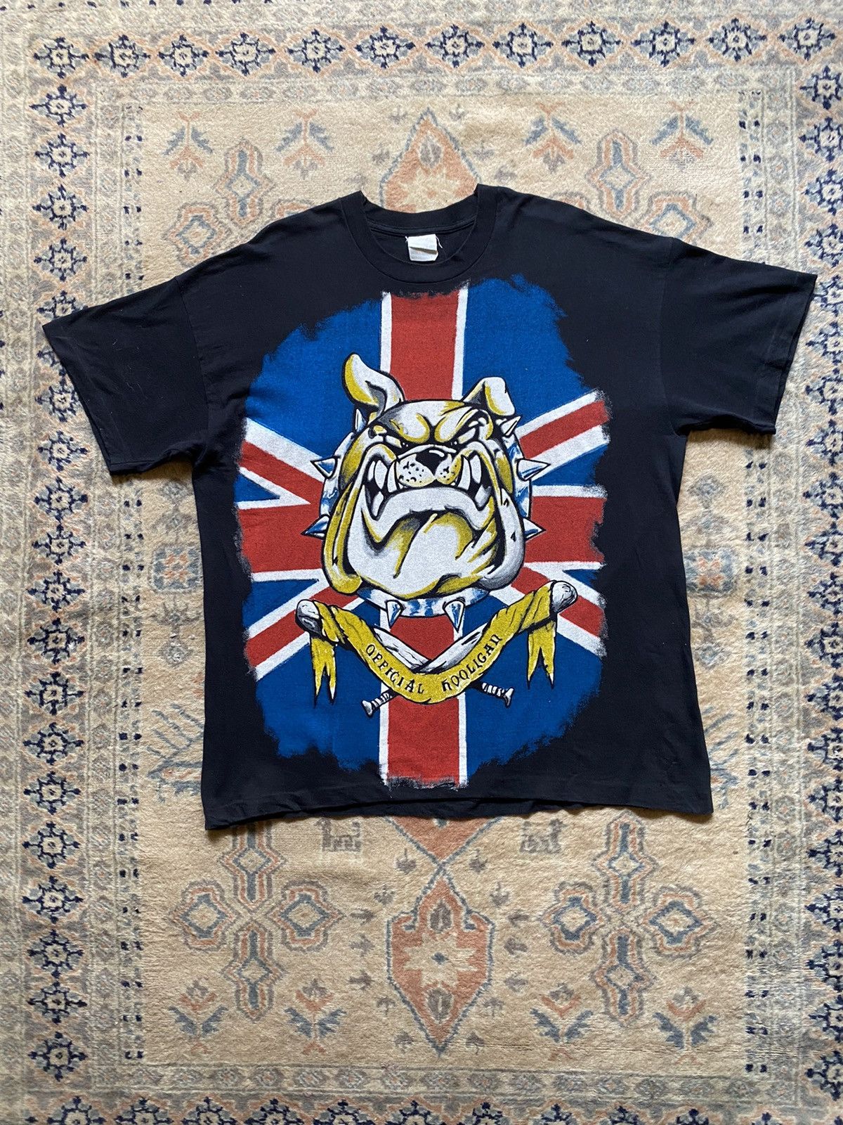Vintage 90 S Uk Official Hooligan Seditionaries Slogan Xl T-Shirts, Hoodie, Sweatshirt | FlexRushtees.com