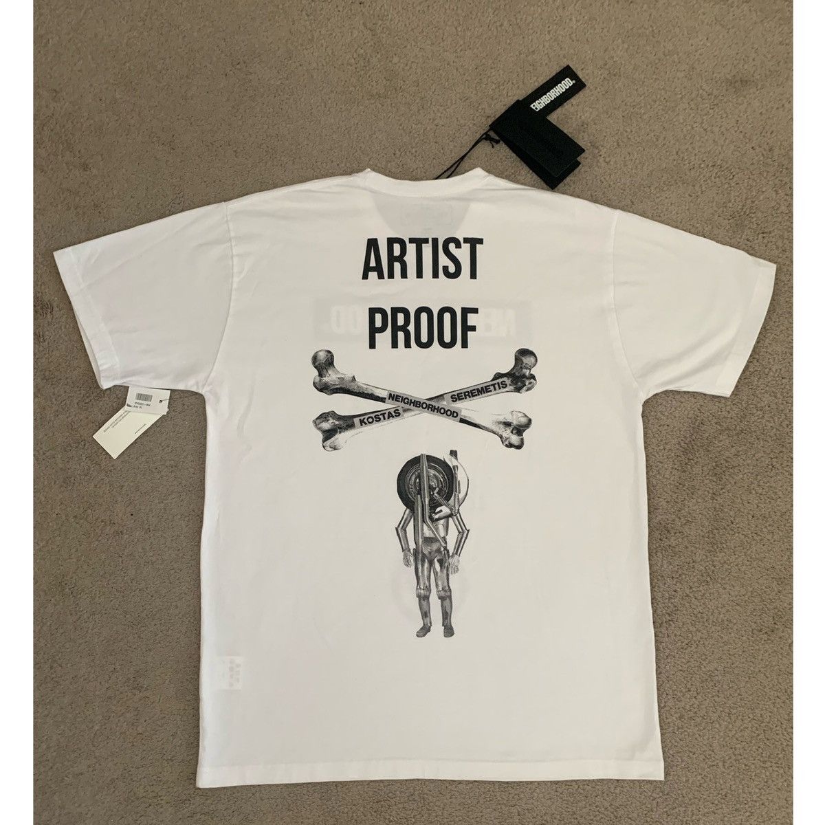Neighborhood X Kostas Seremetis Artist Proof Tee Hoodie, Sweatshirt | FlexRushtees.com