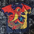 Blue Liquid Blue Dragon Graphic Tshirt Hoodie, Sweatshirt | FlexRushtees.com