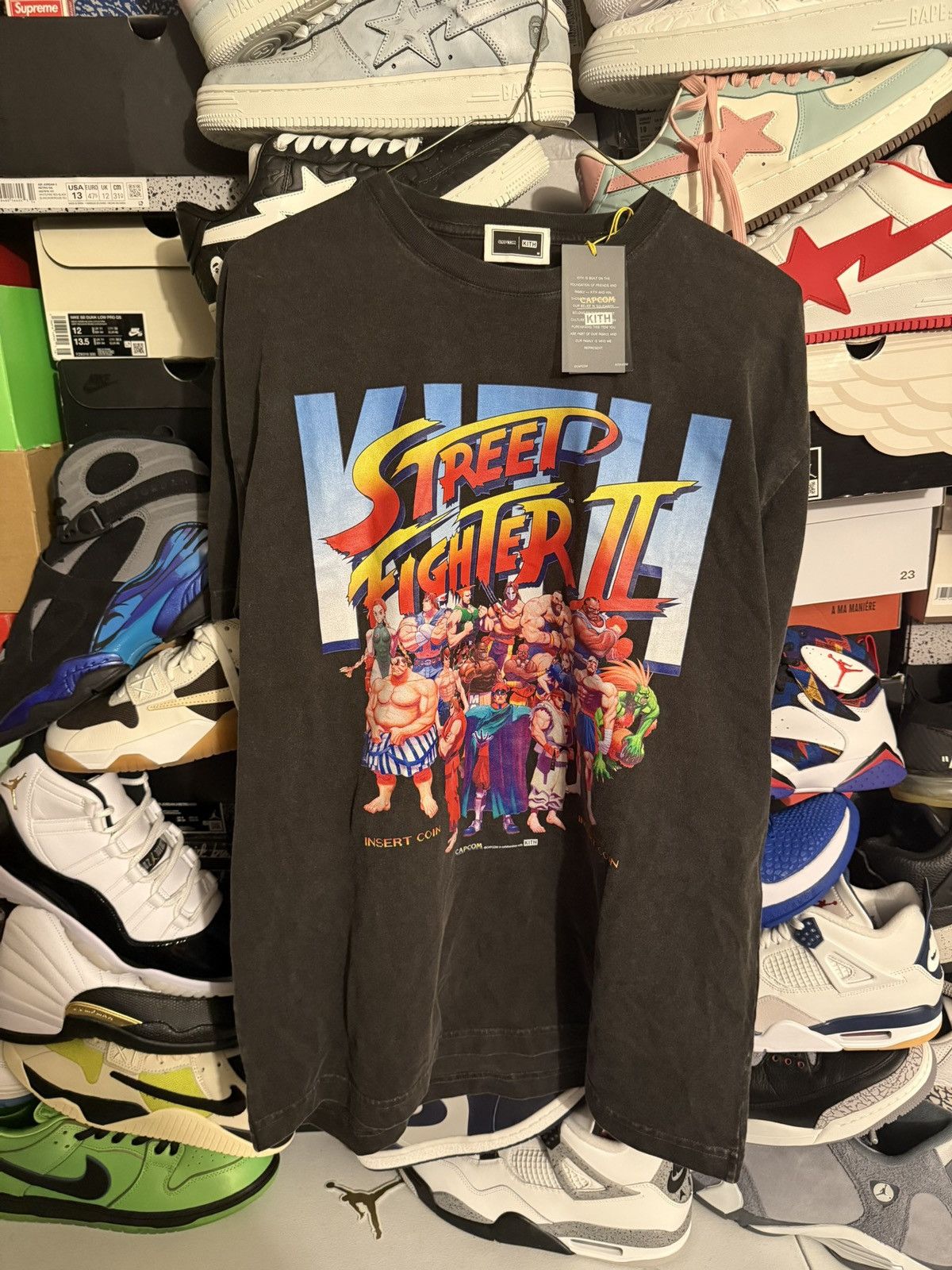 Kith Street Fighter Tee Sz M L Hoodie, Sweatshirt | FlexRushtees.com