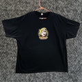 Logo 7 Hungry Howies T Shirt Men 2xl Black Logo Graphic Pizza Work Uniform Short Sleeve Crew Neck Hoodie, Sweatshirt